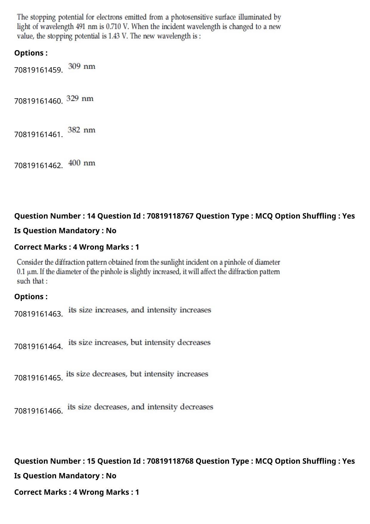 JEE Mains 2021: BTech English (Shift 2) 25-02-2021 Question Paper - Page 10