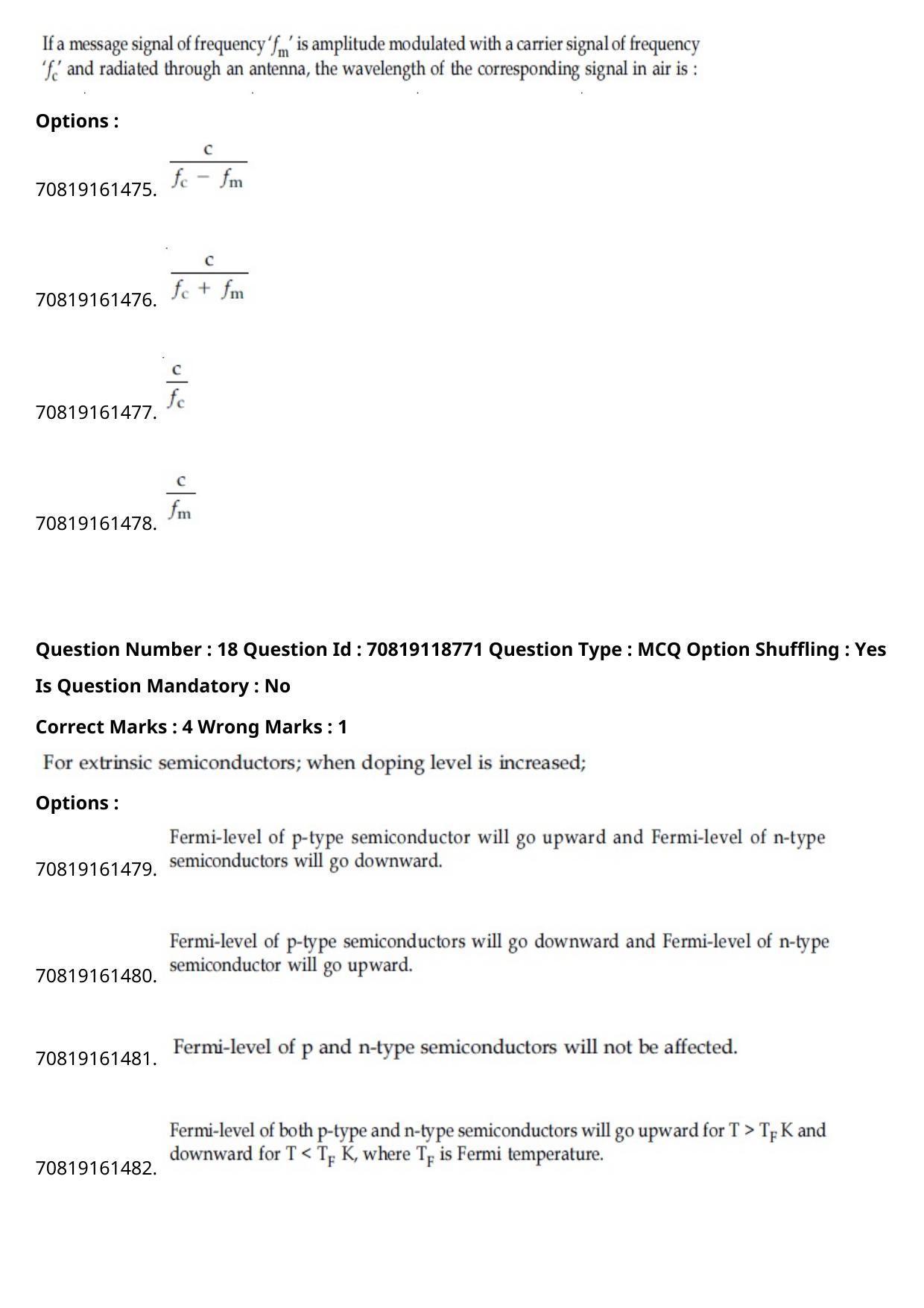 JEE Mains 2021: BTech English (Shift 2) 25-02-2021 Question Paper - Page 12
