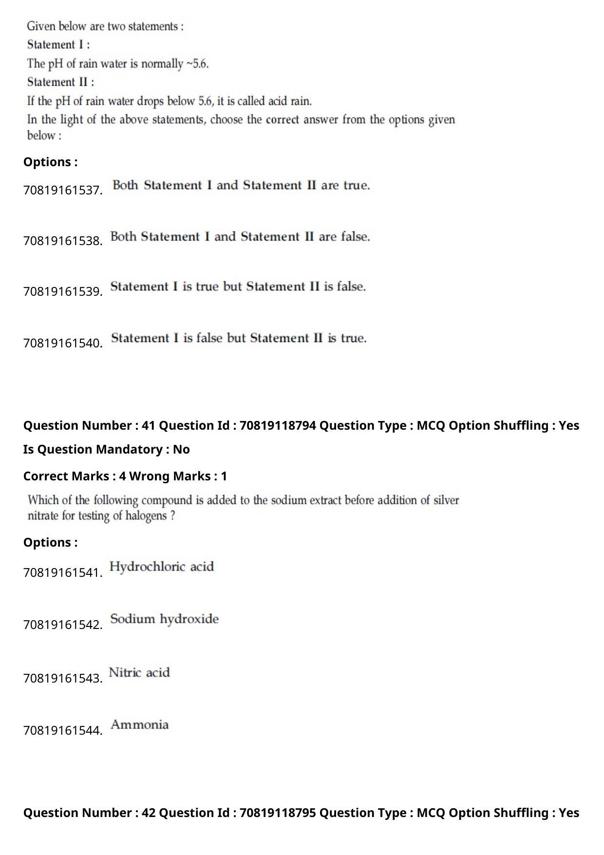 JEE Mains 2021: BTech English (Shift 2) 25-02-2021 Question Paper - Page 25