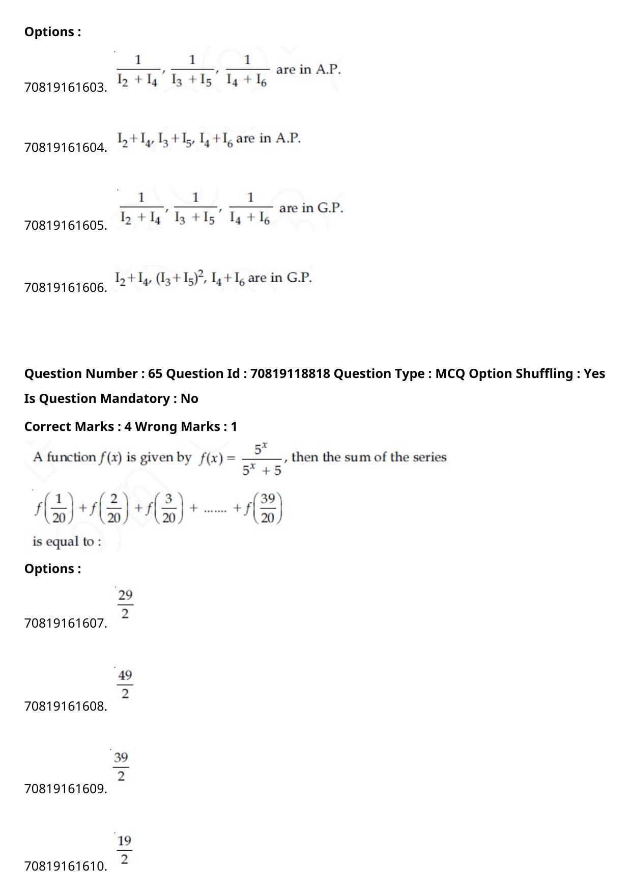 JEE Mains 2021: BTech English (Shift 2) 25-02-2021 Question Paper - Page 39