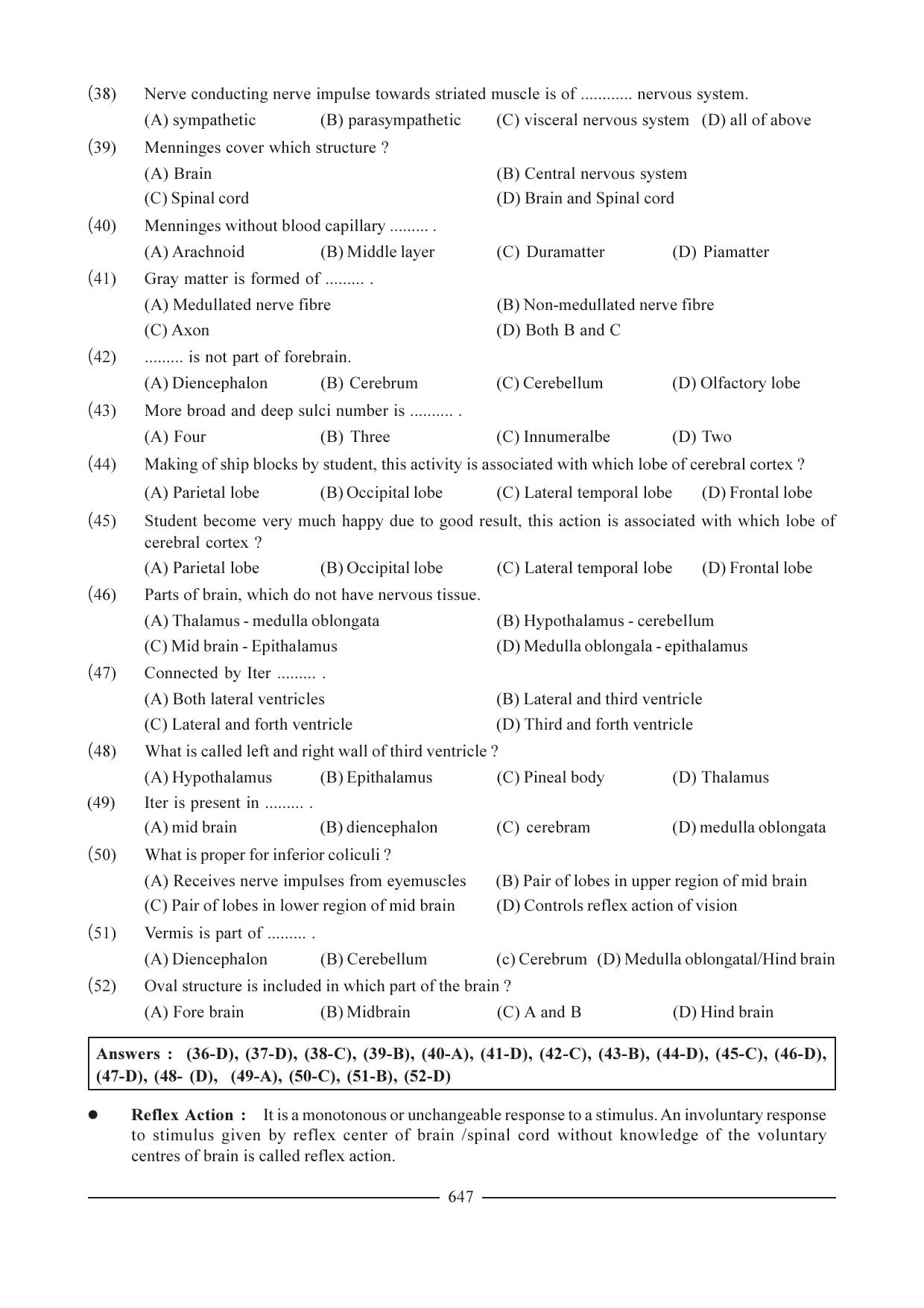 GSEB HSC Biology Question Paper (English Medium)- Chapter 31 - Page 8