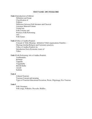 AP PGCET FOLKURE Syllabus