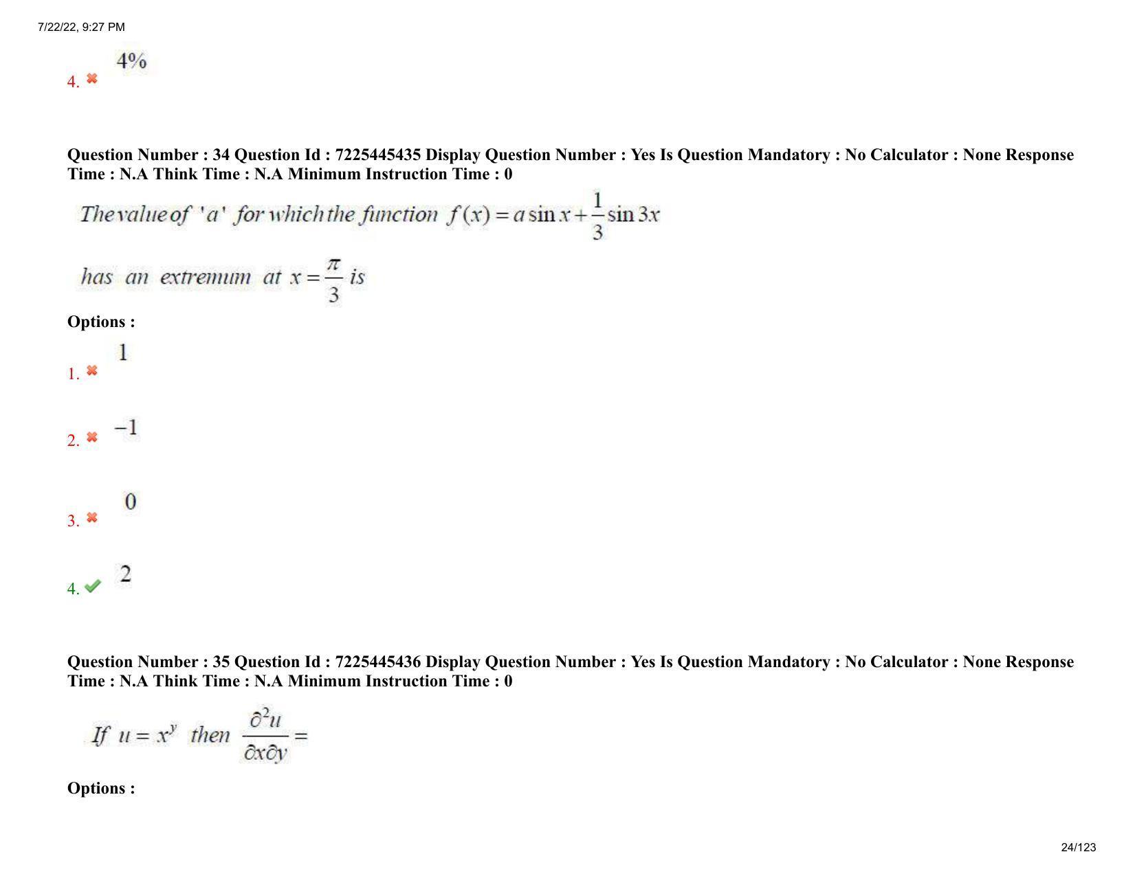 AP ECET 2022 - ELECTRONICS AND INSTRUMENTATION ENGINEERING Question Paper With Preliminary Keys  - Page 24