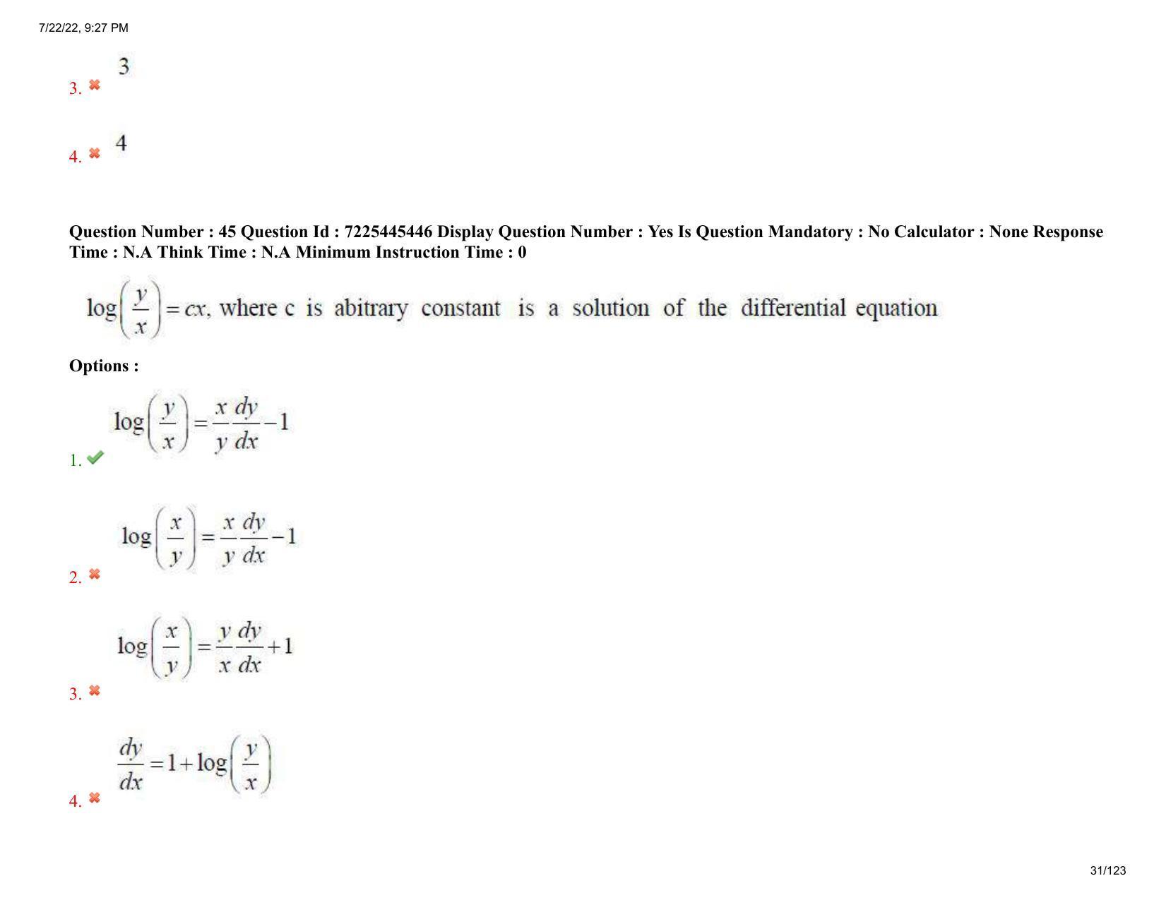 AP ECET 2022 - ELECTRONICS AND INSTRUMENTATION ENGINEERING Question Paper With Preliminary Keys  - Page 31