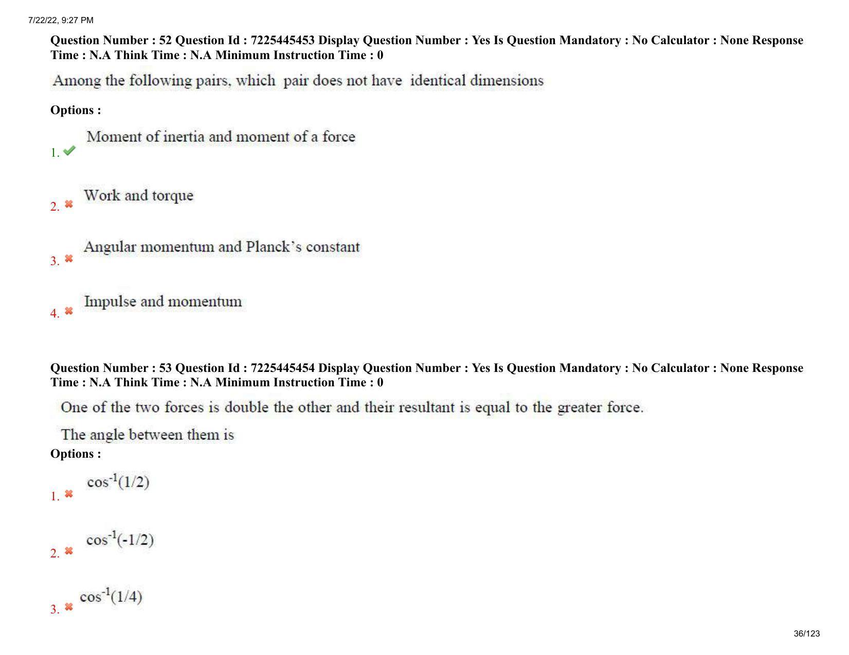 AP ECET 2022 - ELECTRONICS AND INSTRUMENTATION ENGINEERING Question Paper With Preliminary Keys  - Page 36