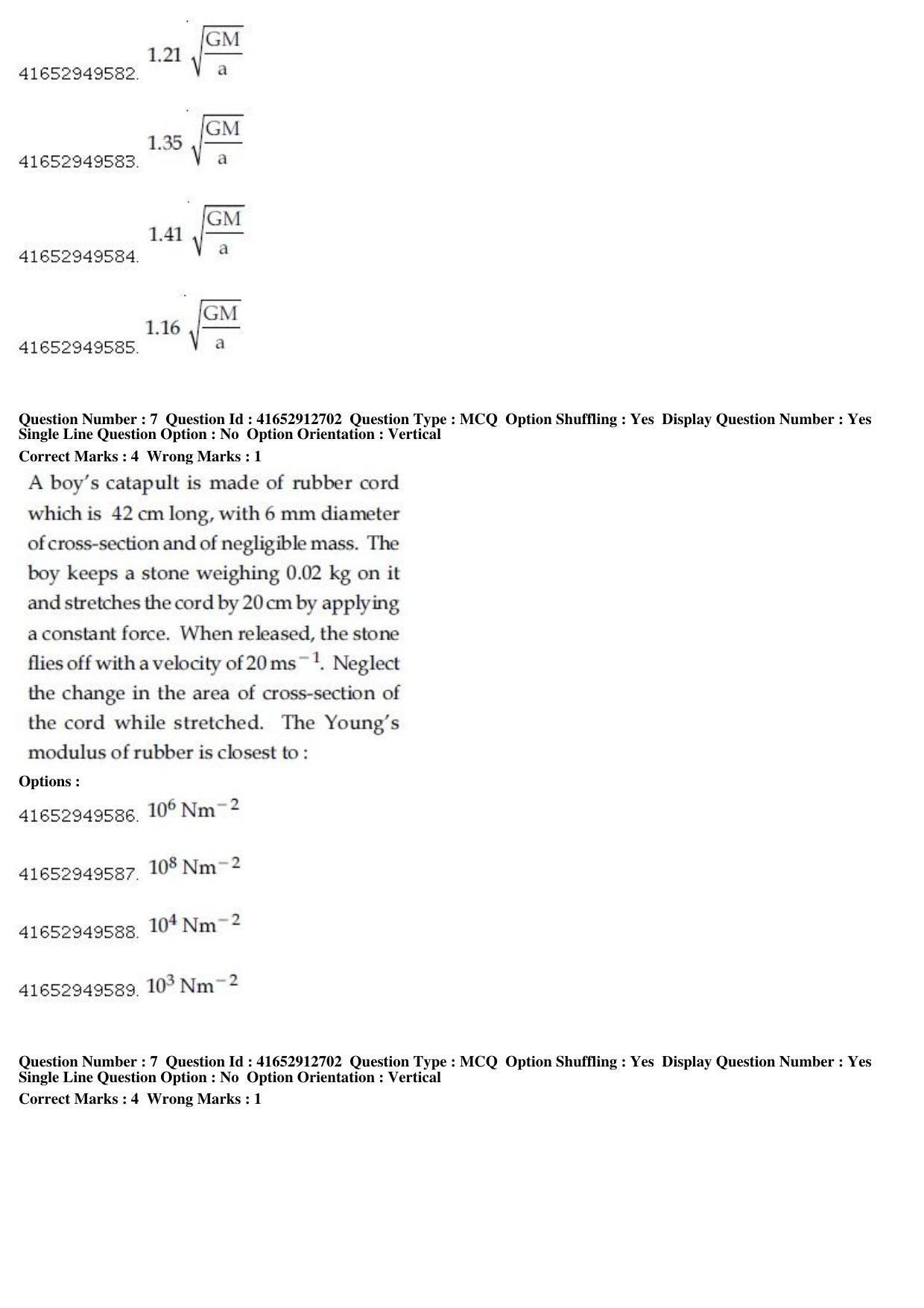 JEE Main 2019 Paper I Question Paper (8th April 2019 Shift 1) - Page 8