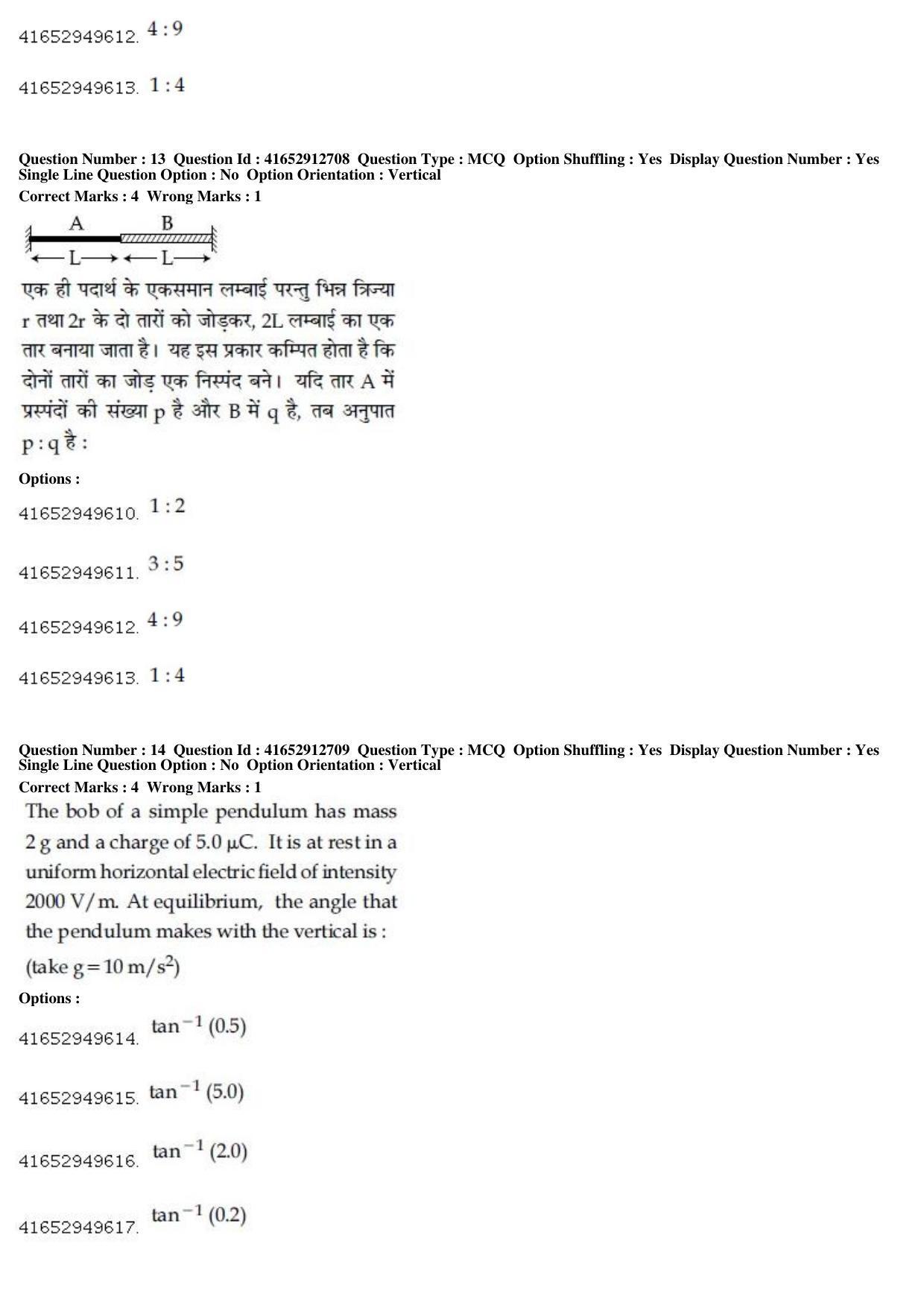 JEE Main 2019 Paper I Question Paper (8th April 2019 Shift 1) - Page 15