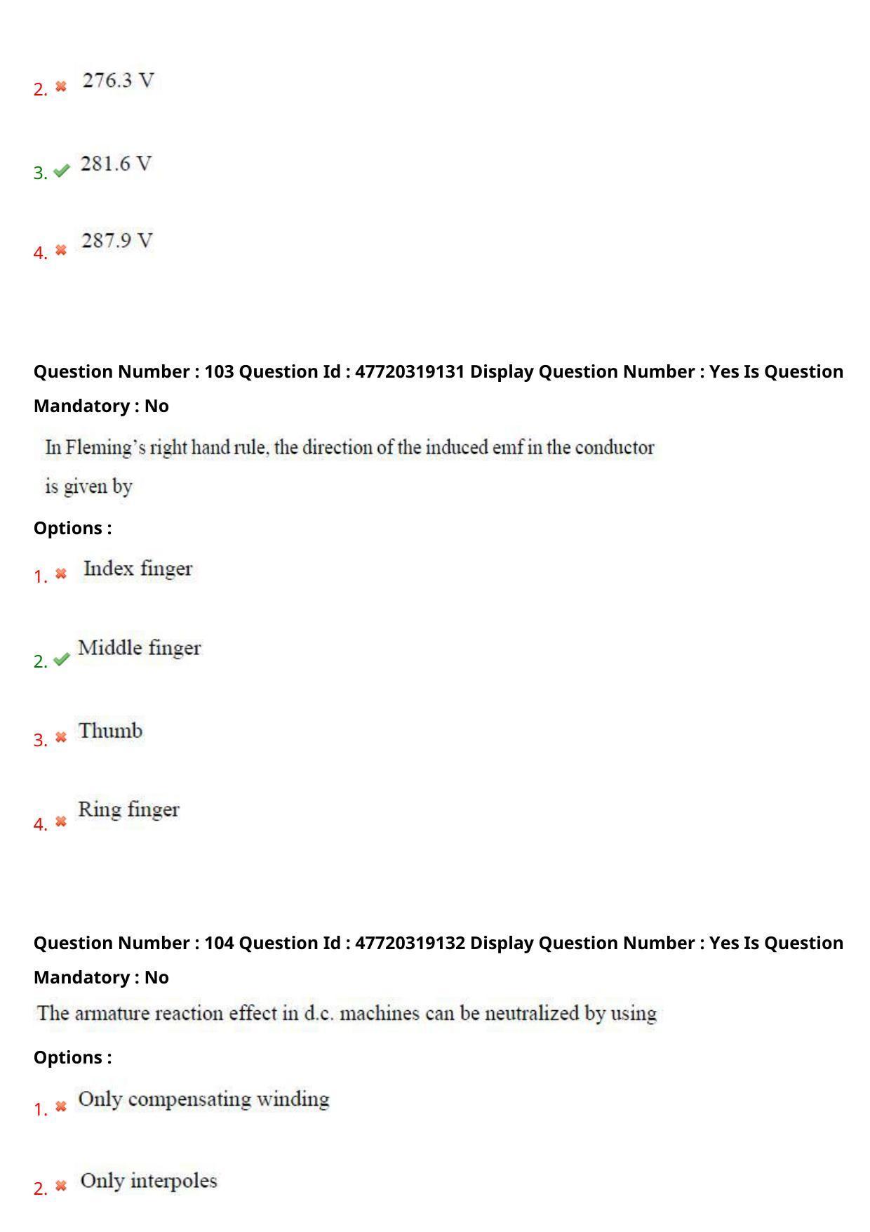 AP ECET 2021 - Electrical and Electronics Engineering Question Paper With Preliminary Keys Shift1 - Page 56