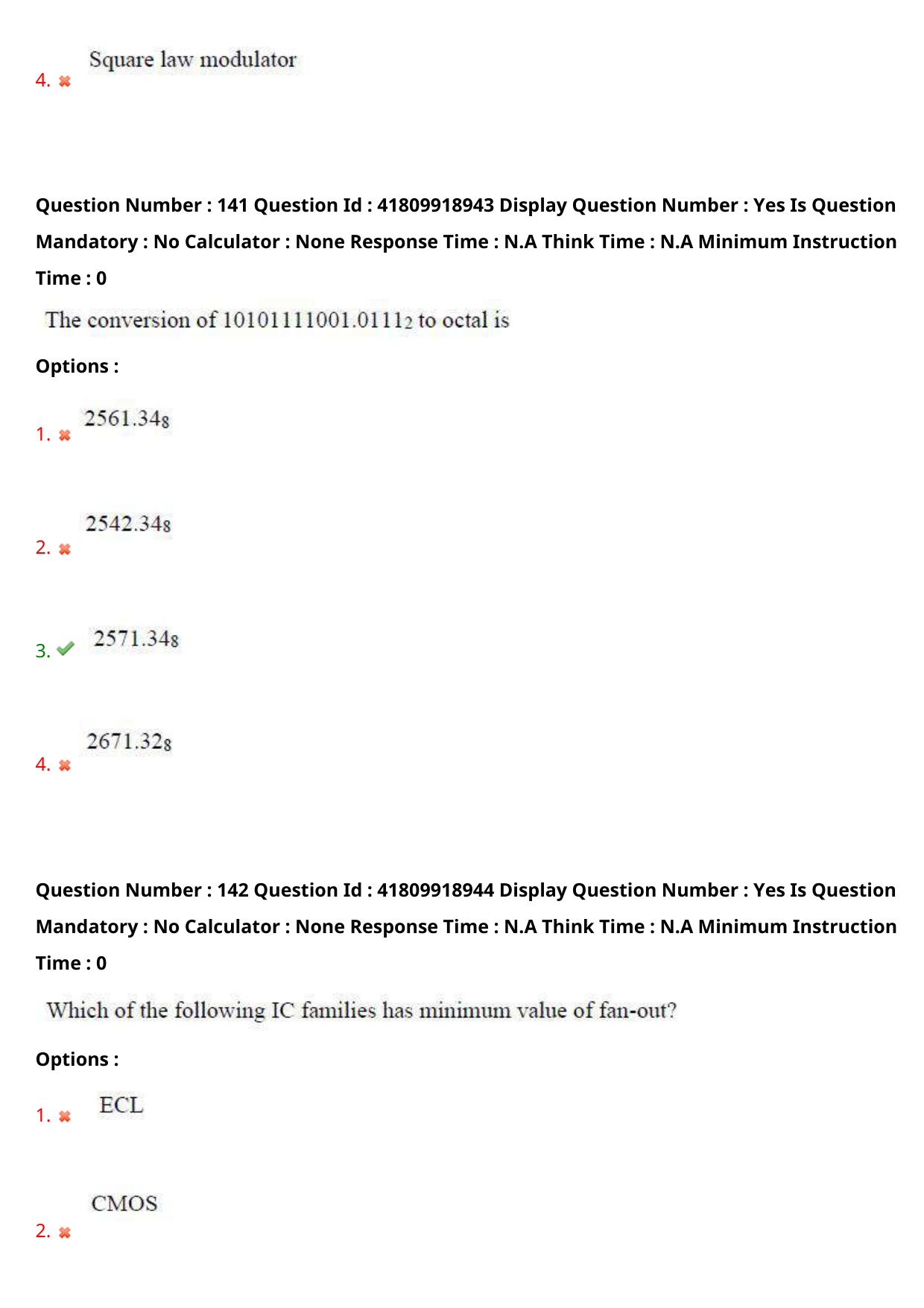 AP ECET 2023 Electronics and Communication Engineering Question Paper - Page 88