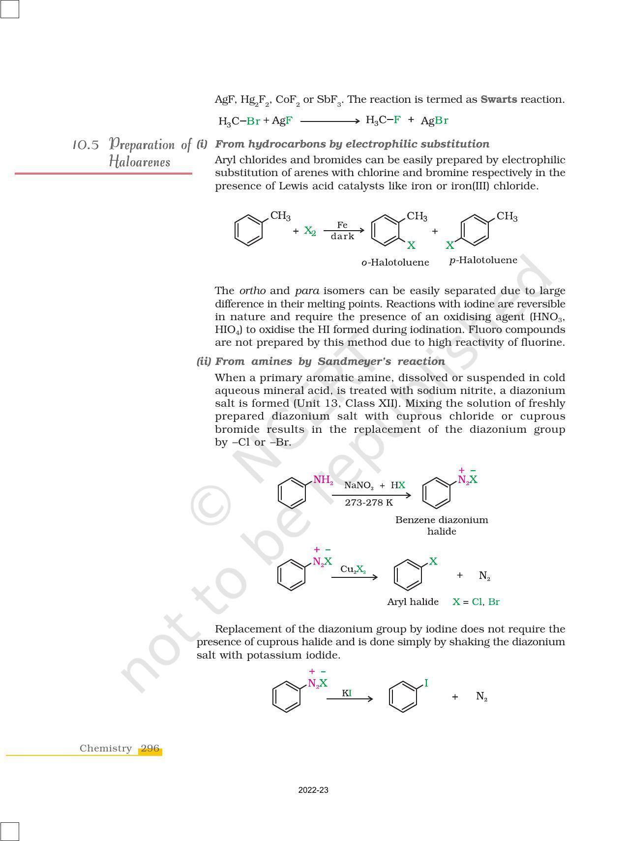 NCERT Book for Class 12 Chemistry Chapter 10 Haloalkanes and Haloarenes - Page 8