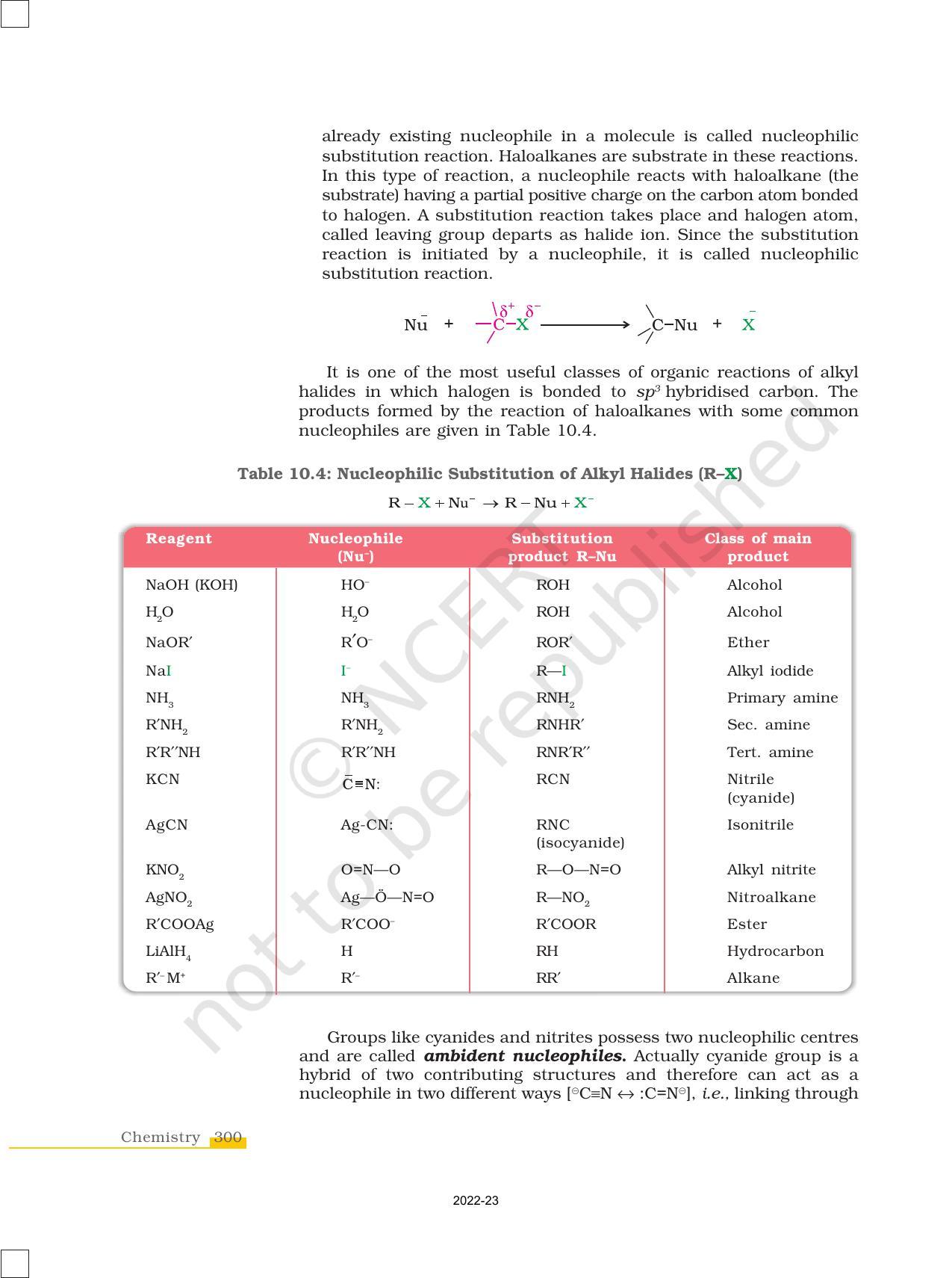 NCERT Book for Class 12 Chemistry Chapter 10 Haloalkanes and Haloarenes - Page 12