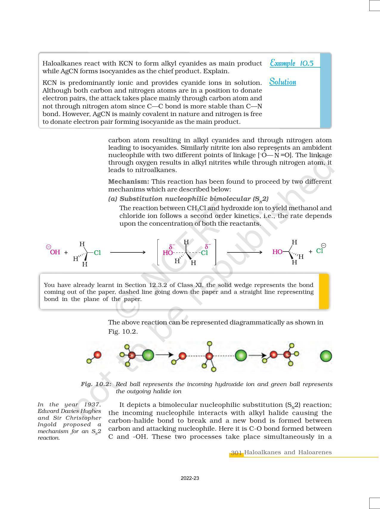 NCERT Book for Class 12 Chemistry Chapter 10 Haloalkanes and Haloarenes - Page 13