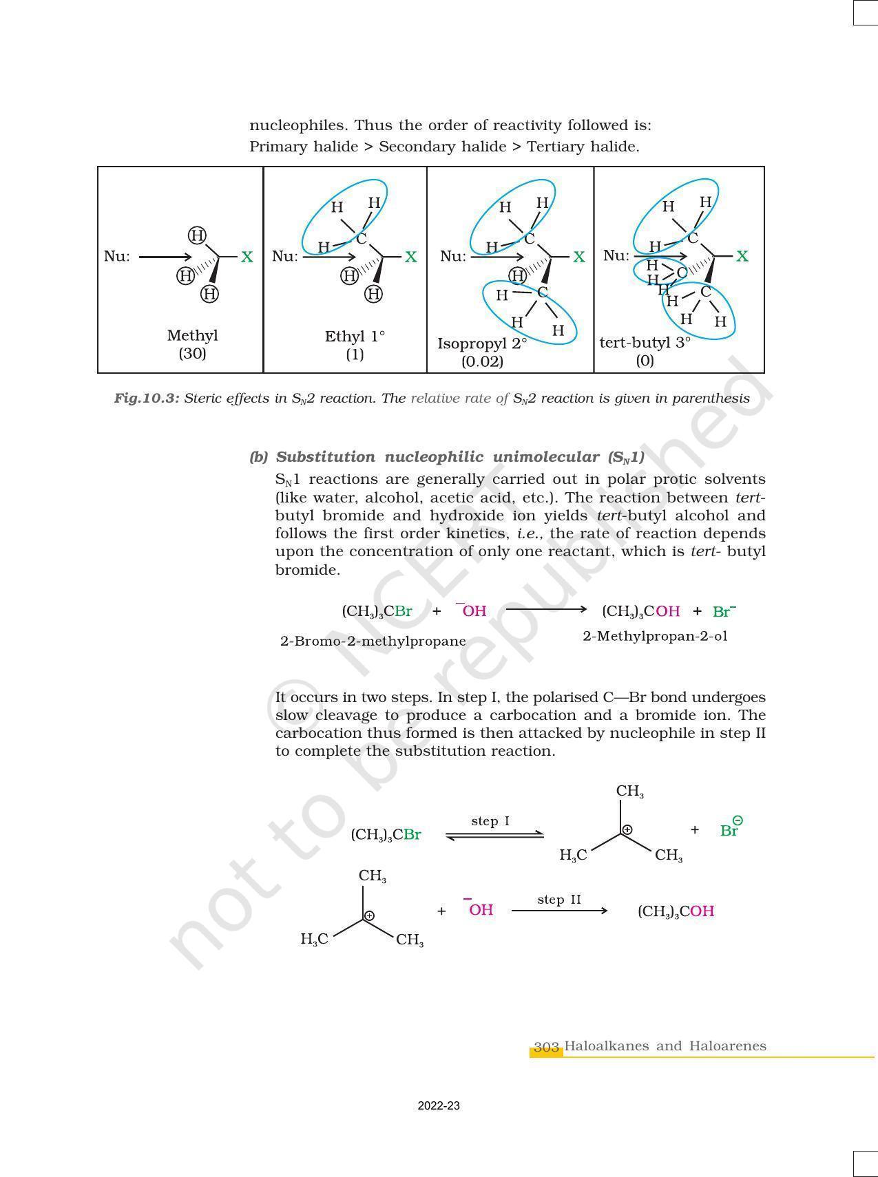 NCERT Book for Class 12 Chemistry Chapter 10 Haloalkanes and Haloarenes - Page 15