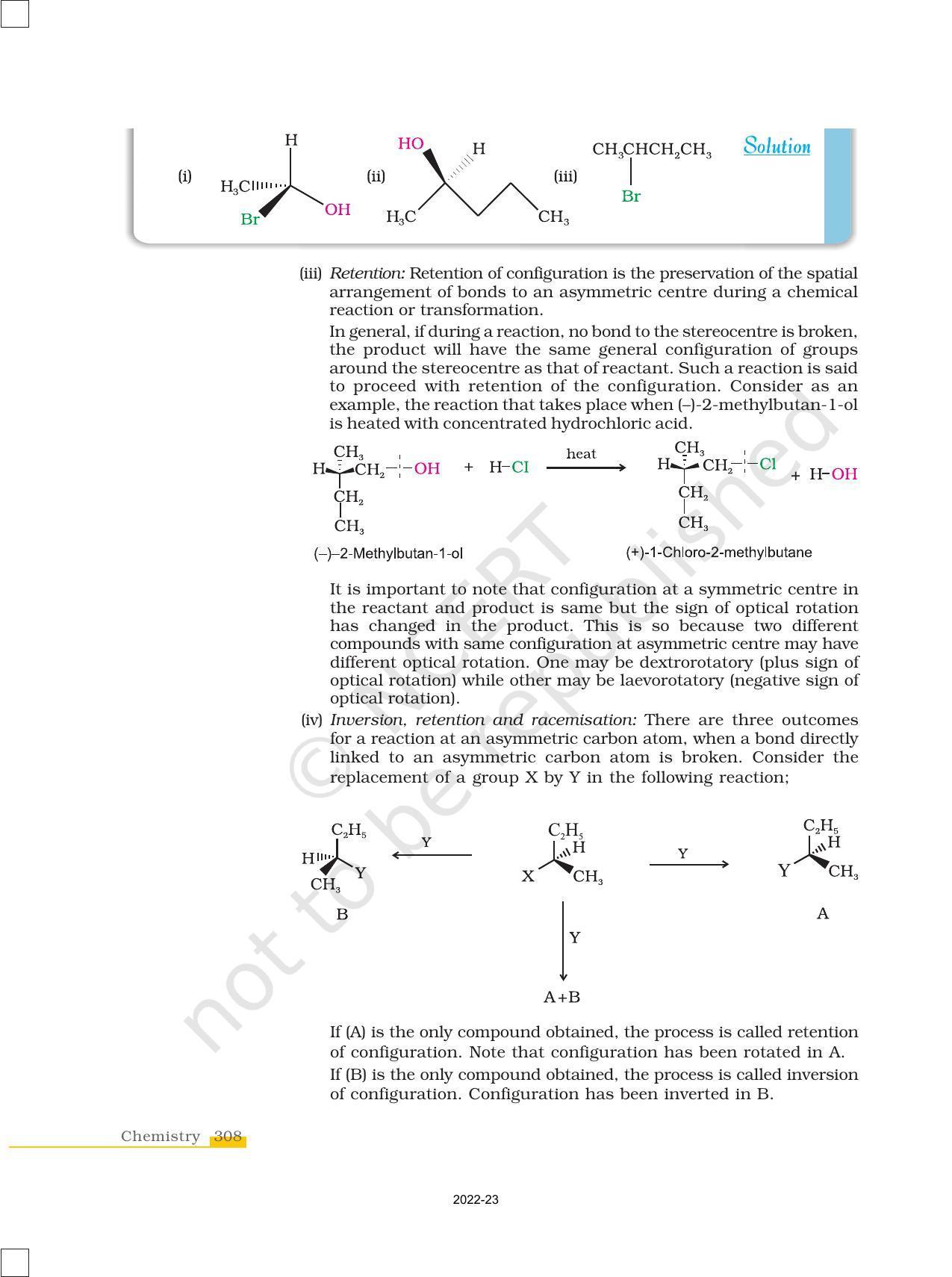NCERT Book for Class 12 Chemistry Chapter 10 Haloalkanes and Haloarenes - Page 20
