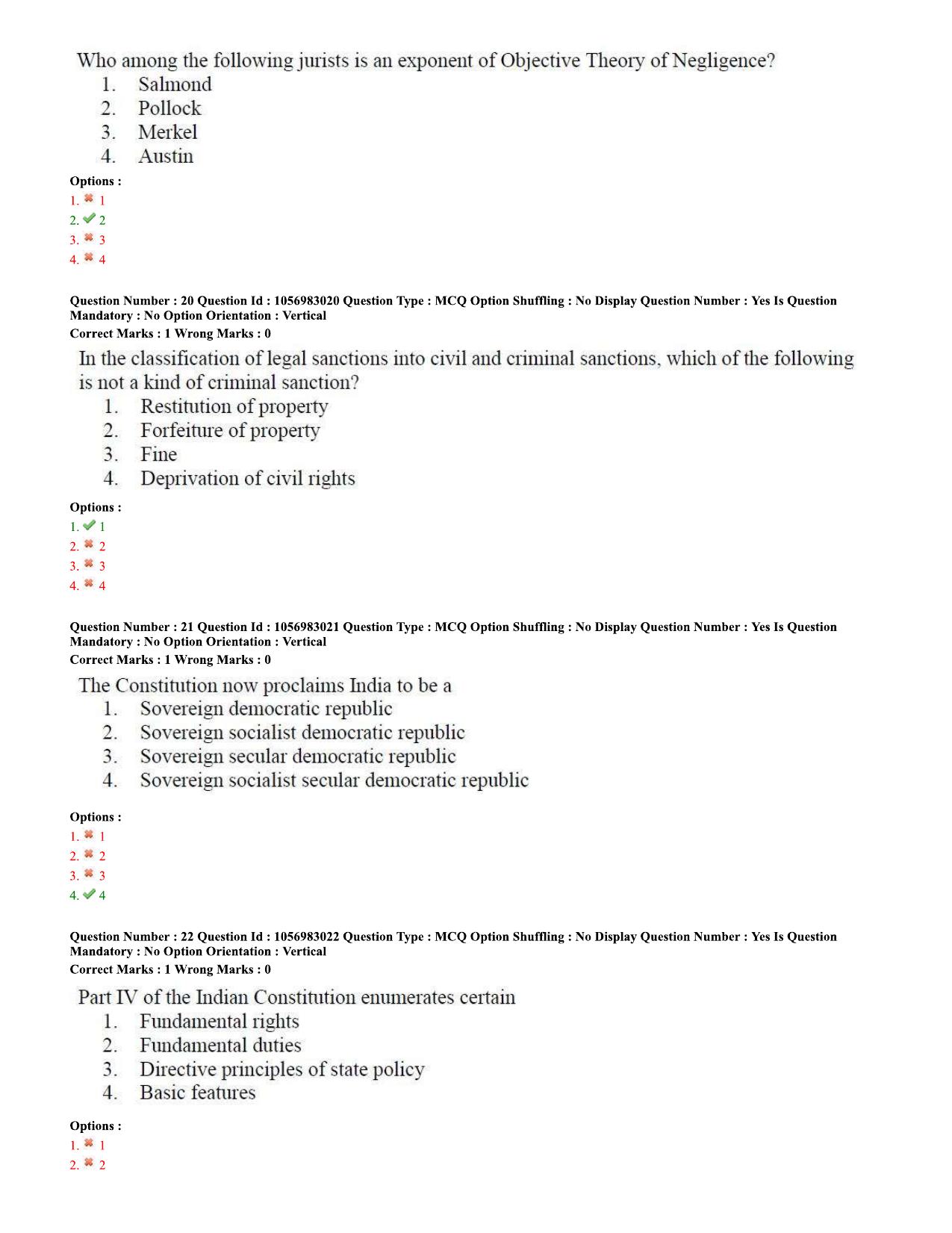 TS PGLCET 9th Oct 2020 Shift 2 Question Paper - Page 7