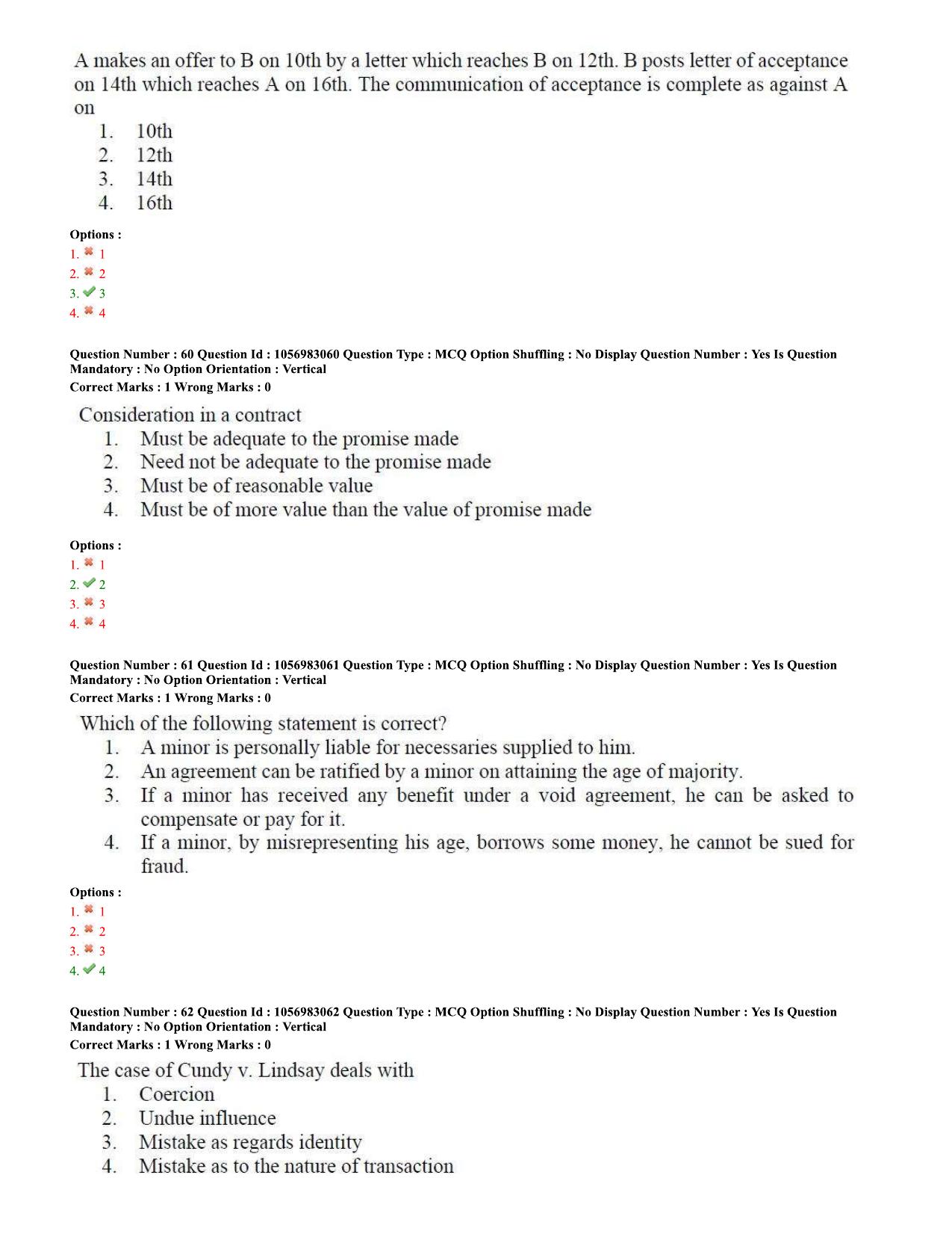 TS PGLCET 9th Oct 2020 Shift 2 Question Paper - Page 19