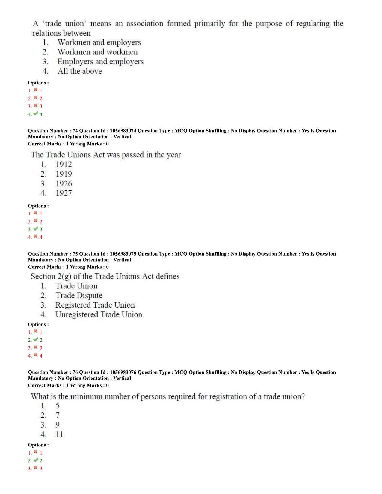 TS PGLCET 9th Oct 2020 Shift 2 Question Paper - Page 23