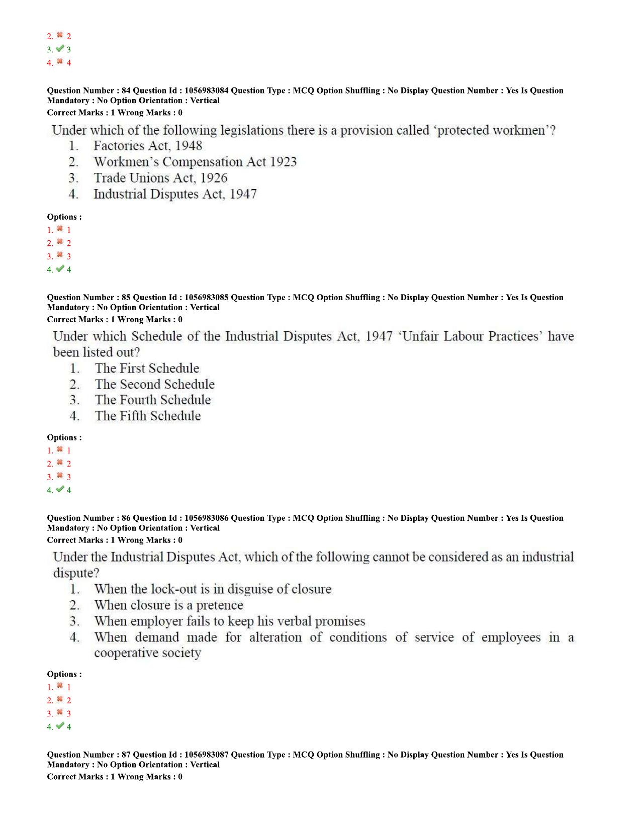 TS PGLCET 9th Oct 2020 Shift 2 Question Paper - Page 26