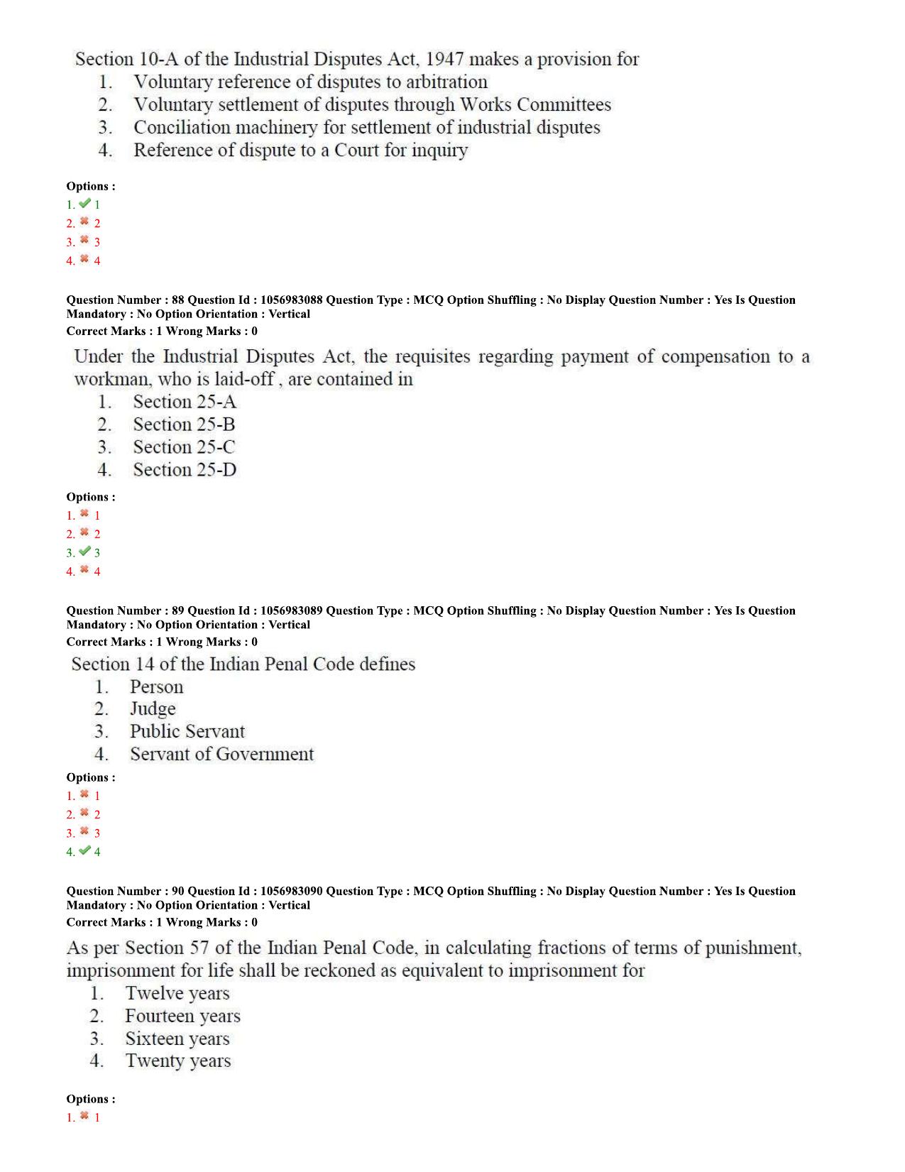 TS PGLCET 9th Oct 2020 Shift 2 Question Paper - Page 27