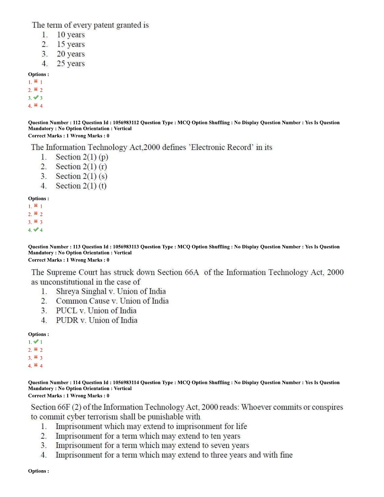 TS PGLCET 9th Oct 2020 Shift 2 Question Paper - Page 34