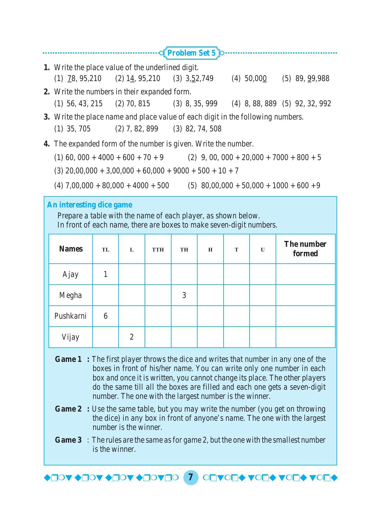 Maharashtra Board Class 5 Maths Textbook - Page 17
