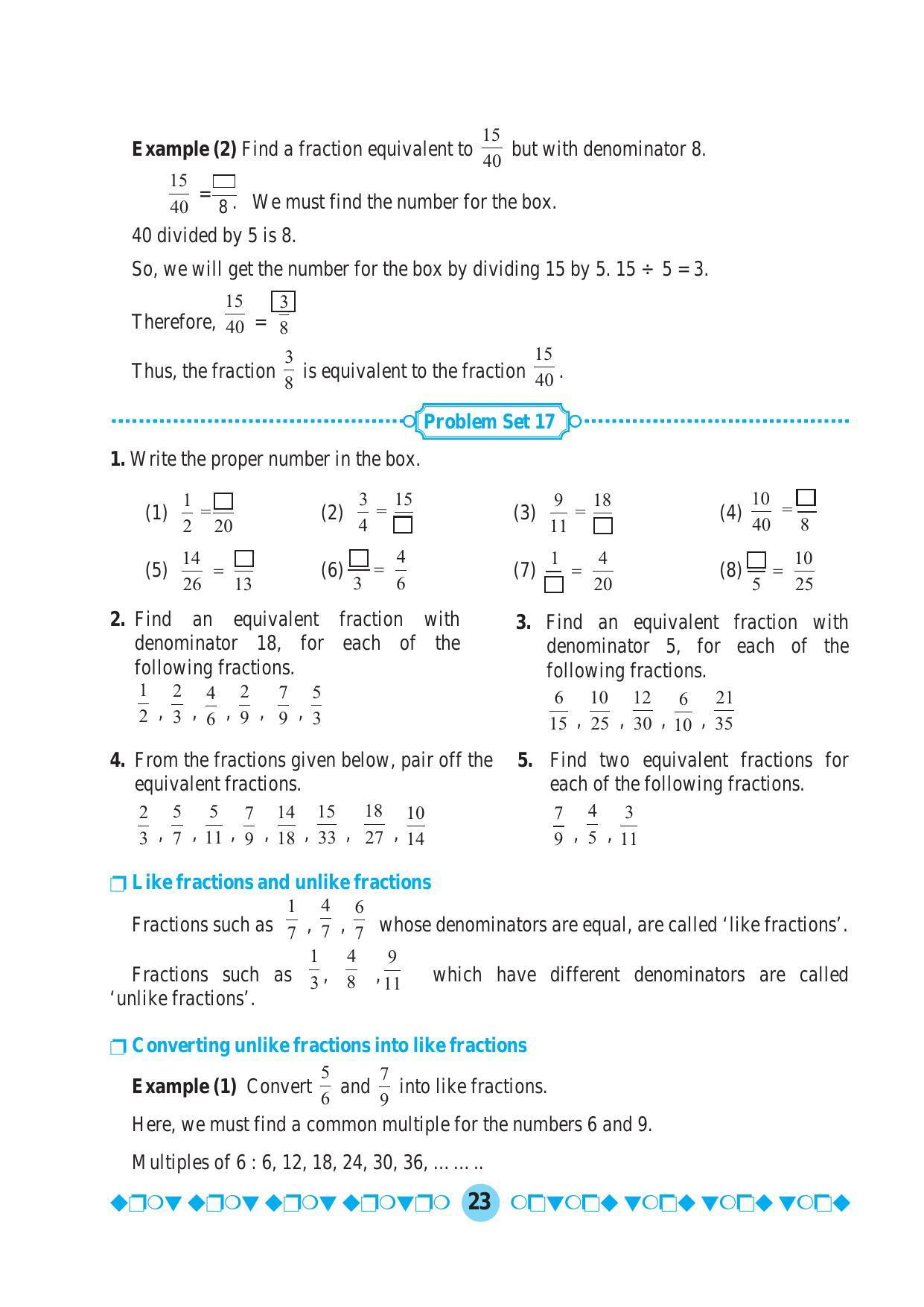 Maharashtra Board Class 5 Maths Textbook - Page 33