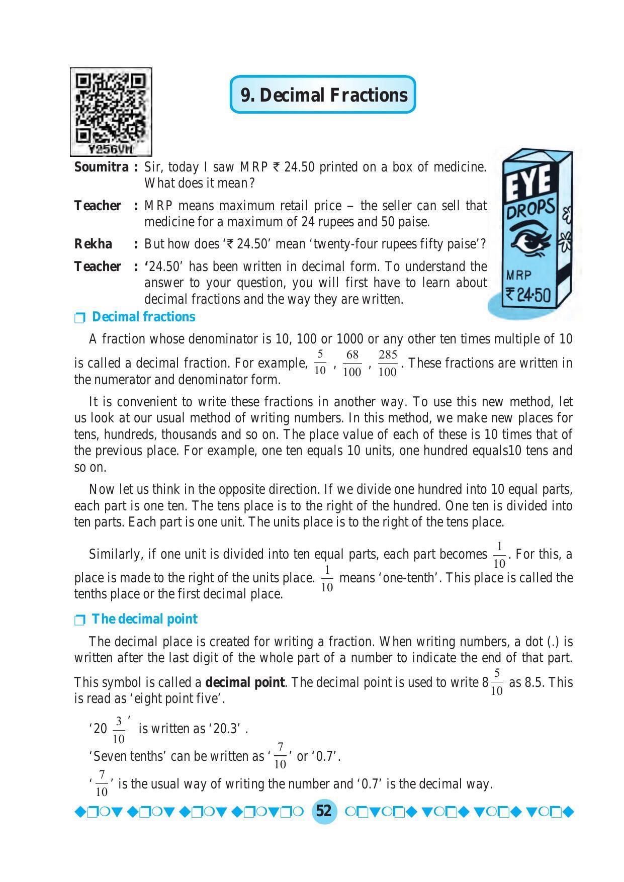 Maharashtra Board Class 5 Maths Textbook - Page 62
