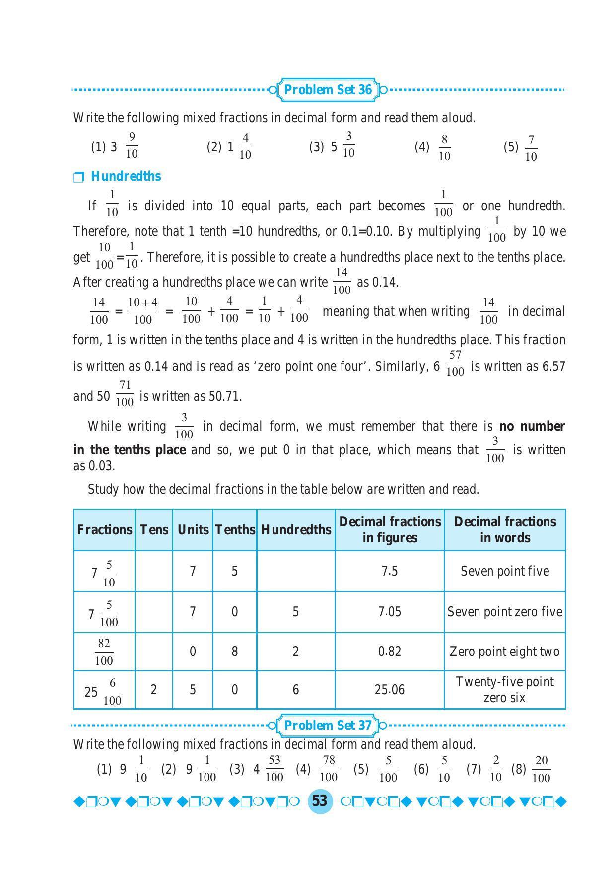 Maharashtra Board Class 5 Maths Textbook - Page 63
