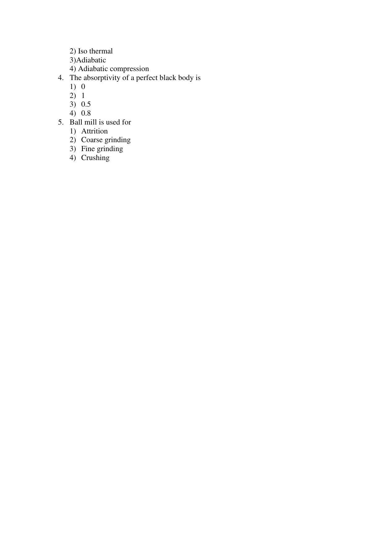 AP ECET CHEMICAL ENGINEERING Syllabus - Page 3