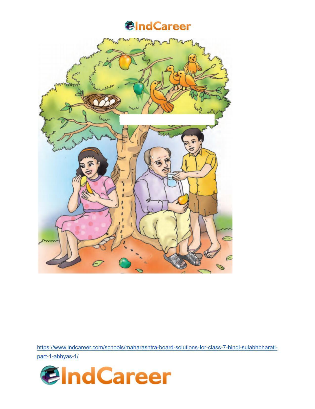 Maharashtra Board Solutions for Class 7- Hindi Sulabhbharati (Part 1): अभ्‍यास – १ - Page 3
