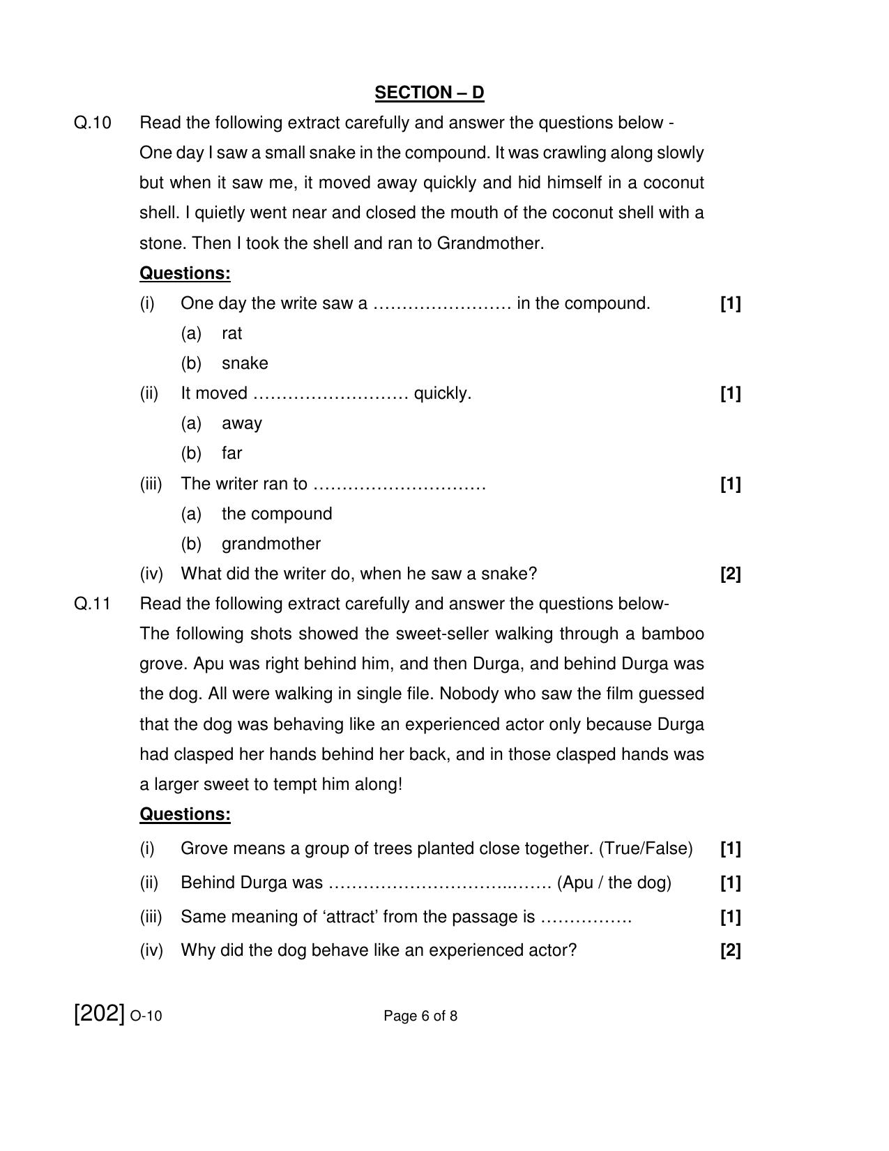 Open School Exam 2019 December Question Paper (All Subjects) - Page 14