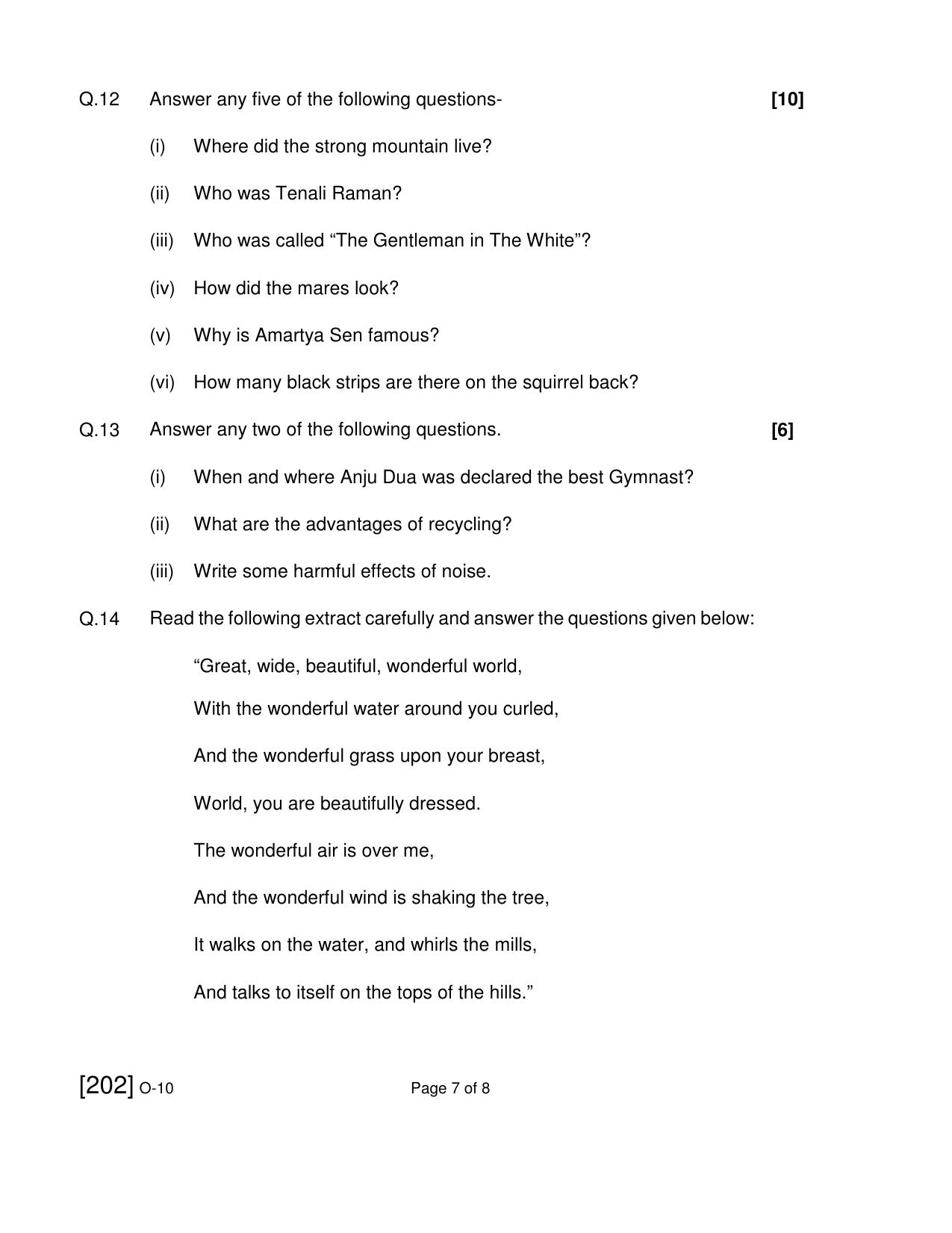 Open School Exam 2019 December Question Paper (All Subjects) - Page 15