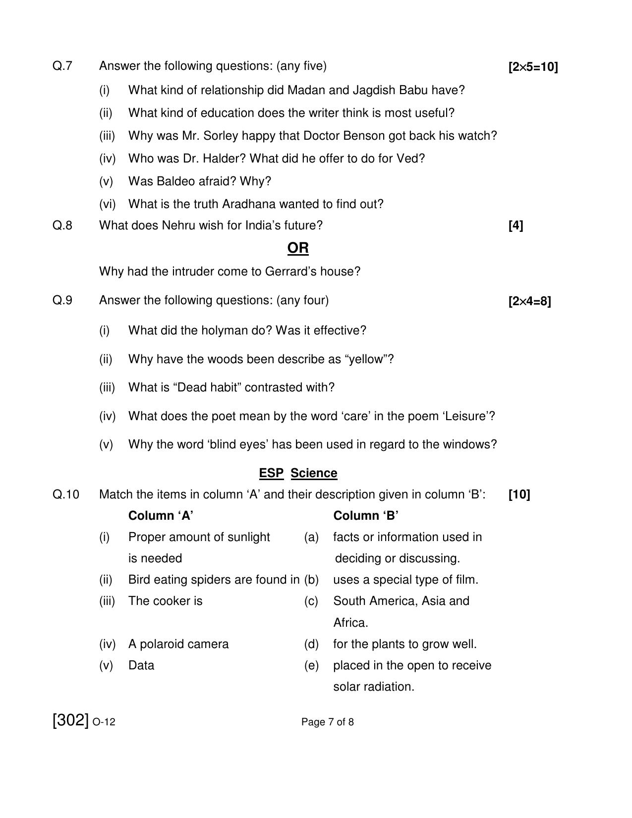 Open School Exam 2019 December Question Paper (All Subjects) - Page 88