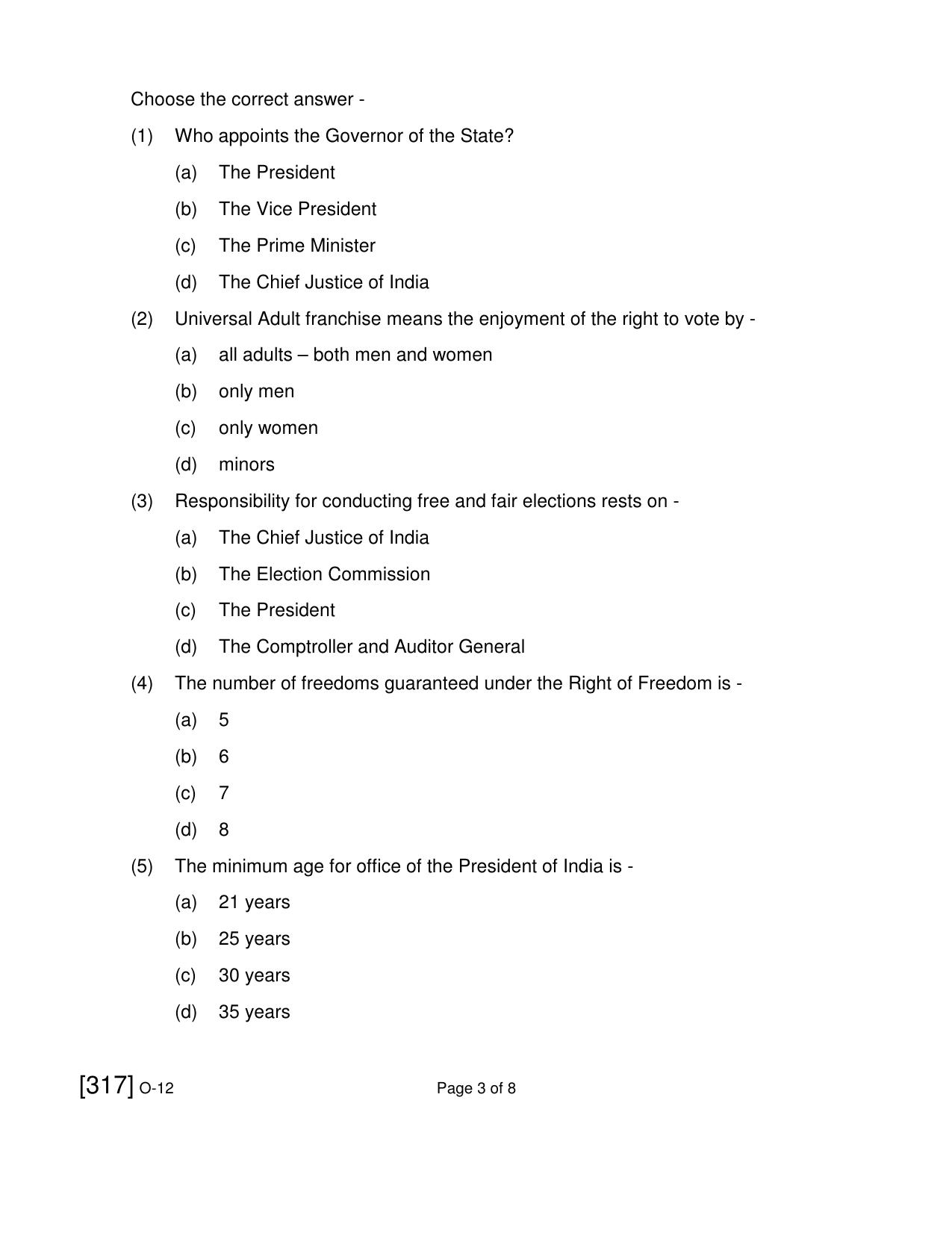 Open School Exam 2019 December Question Paper (All Subjects) - Page 140