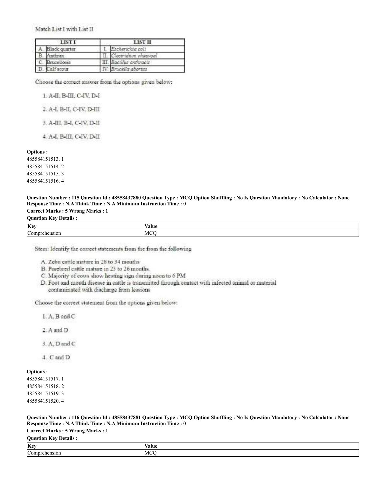 CUET 2023 English Urdu Shift 3 Question Papers - 02 Jul 2023 - Page 66