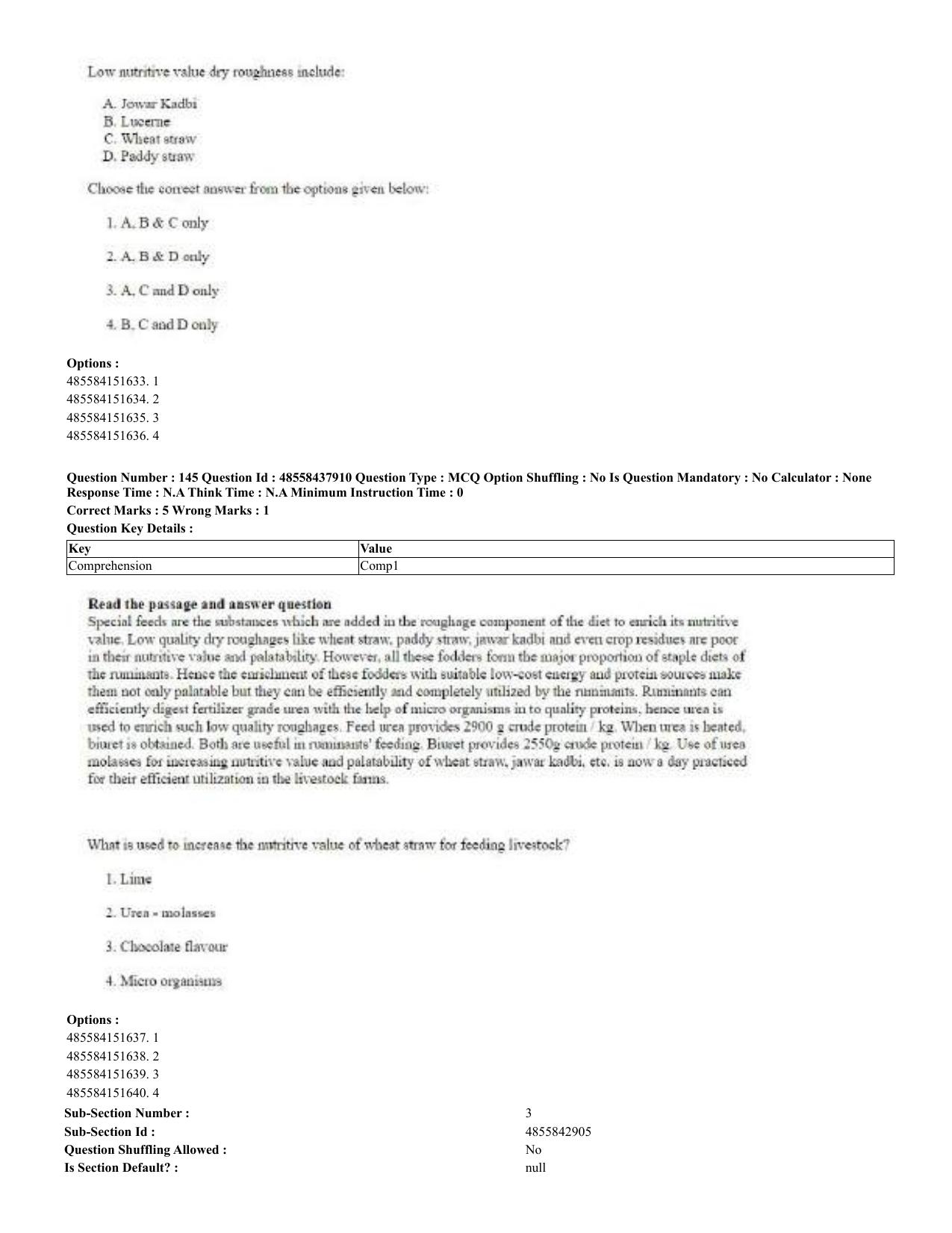 CUET 2023 English Urdu Shift 3 Question Papers - 02 Jul 2023 - Page 80