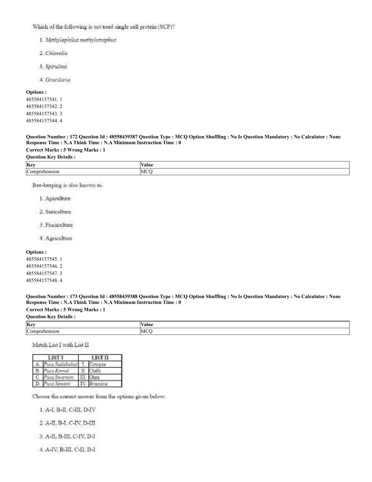 CUET 2023 English Urdu Shift 3 Question Papers - 02 Jul 2023 - Page 94