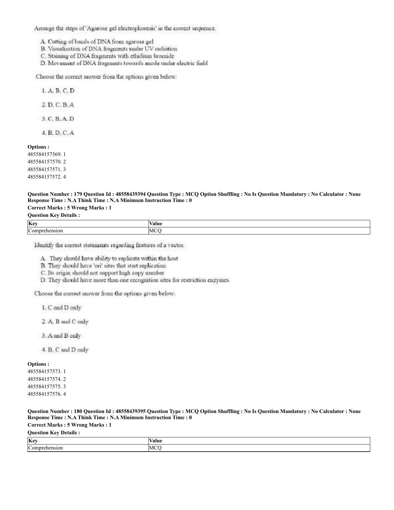 CUET 2023 English Urdu Shift 3 Question Papers - 02 Jul 2023 - Page 97