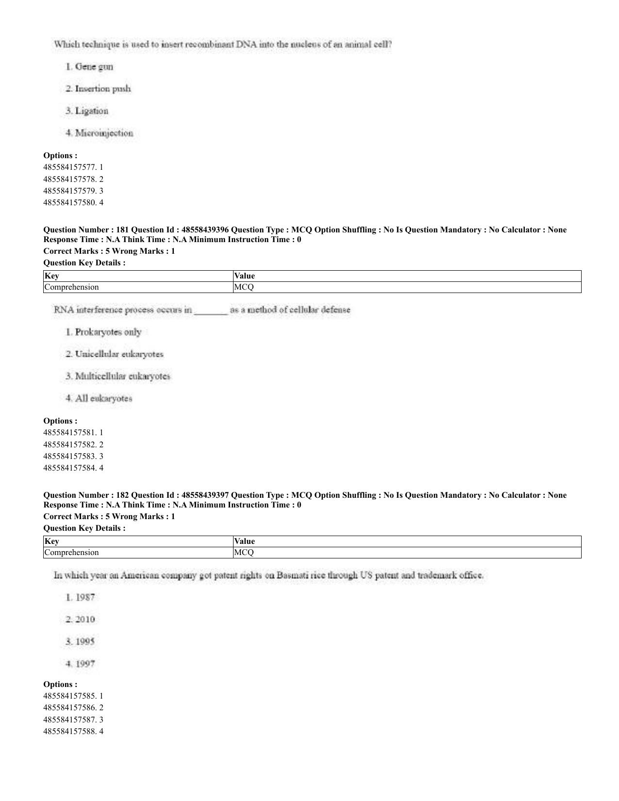 CUET 2023 English Urdu Shift 3 Question Papers - 02 Jul 2023 - Page 98