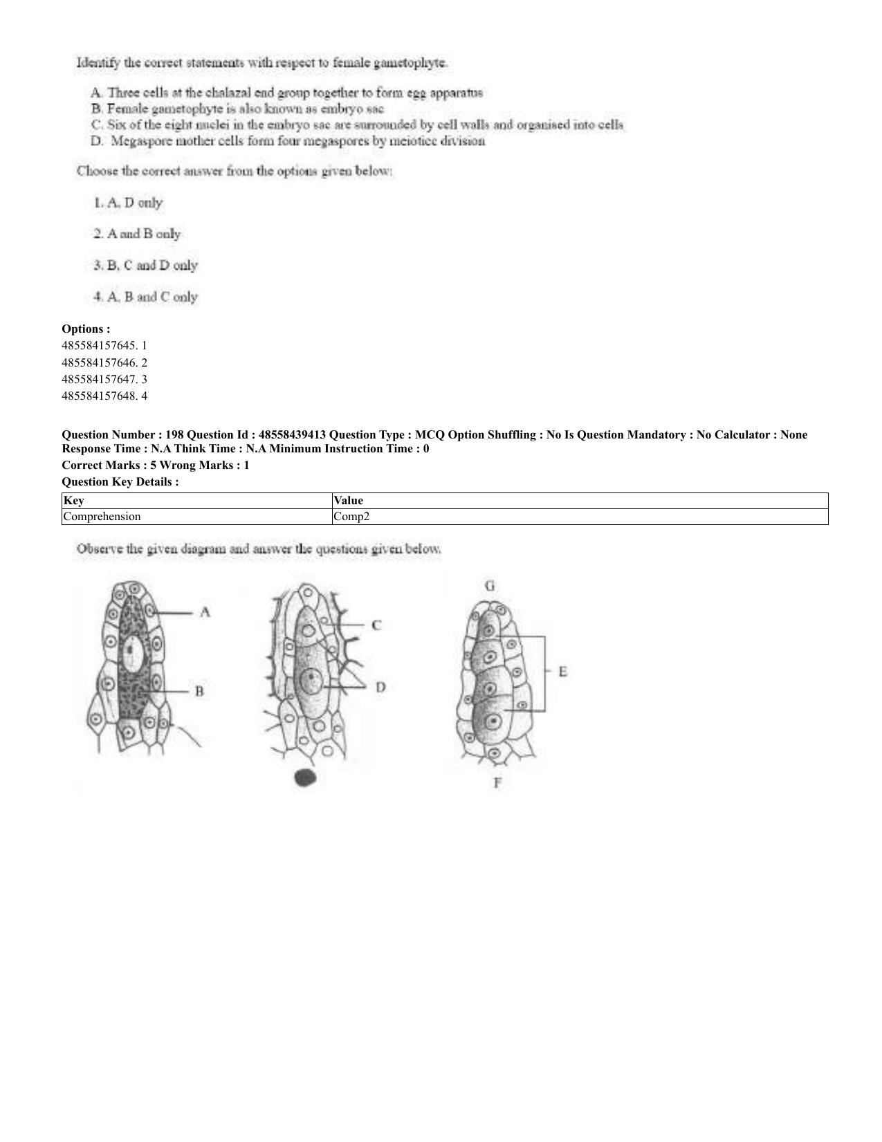 CUET 2023 English Urdu Shift 3 Question Papers - 02 Jul 2023 - Page 108