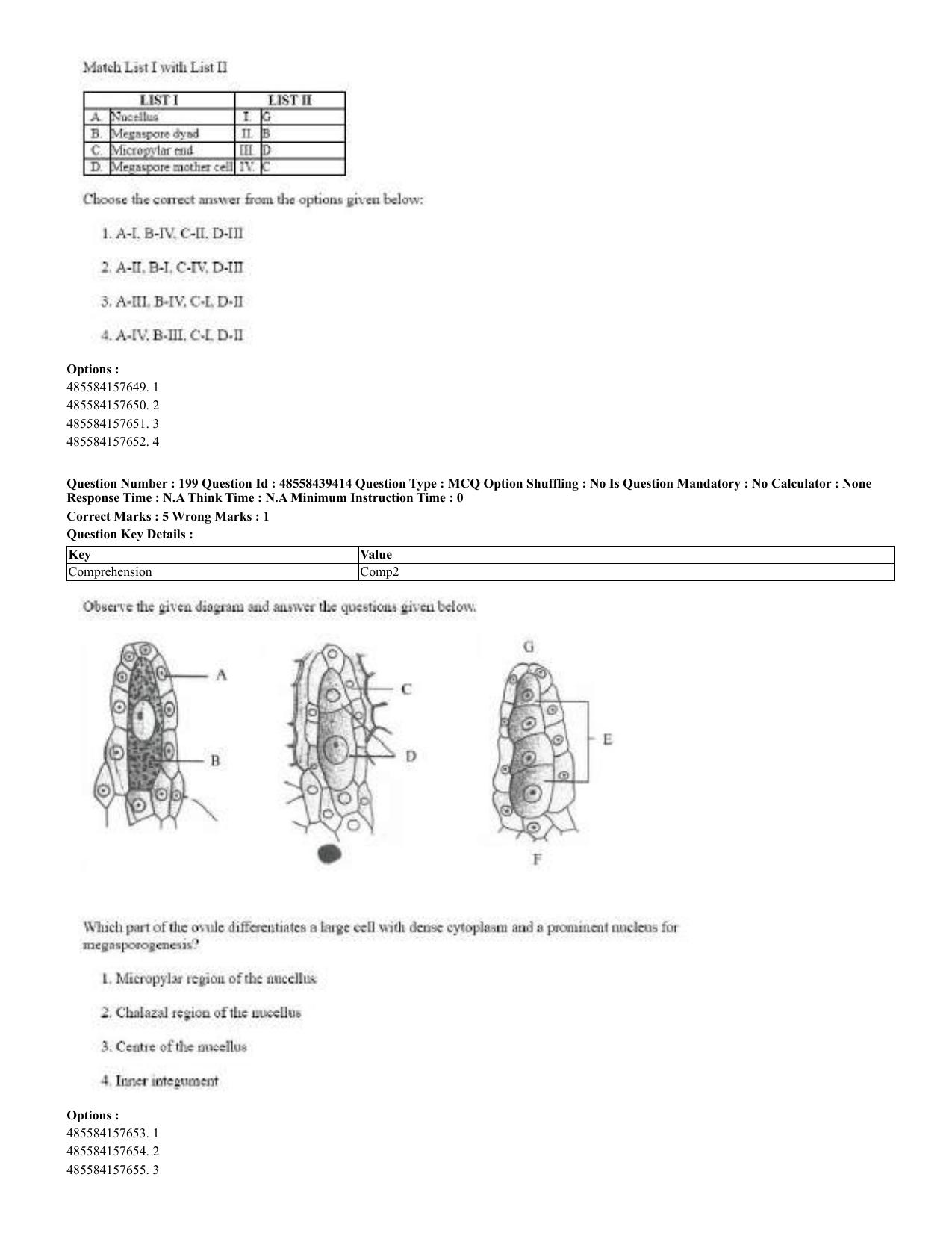 CUET 2023 English Urdu Shift 3 Question Papers - 02 Jul 2023 - Page 109