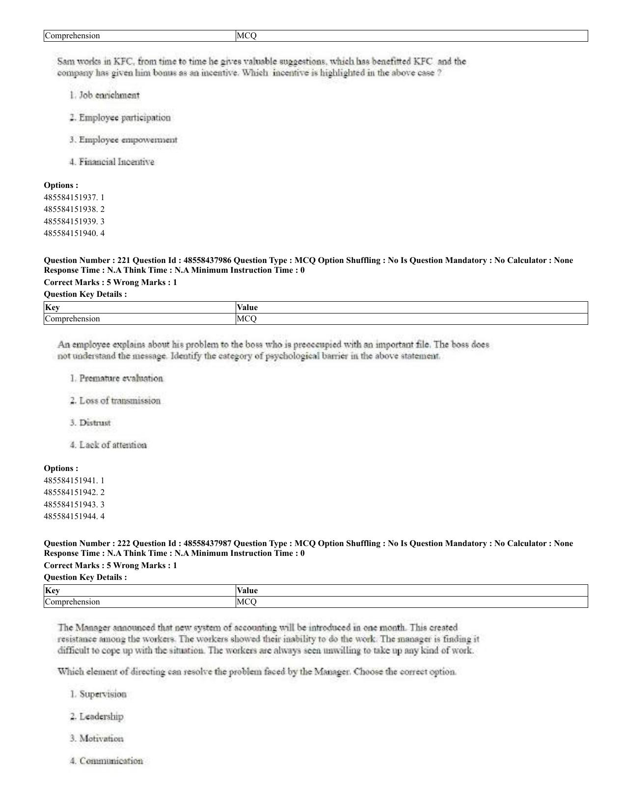 CUET 2023 English Urdu Shift 3 Question Papers - 02 Jul 2023 - Page 120