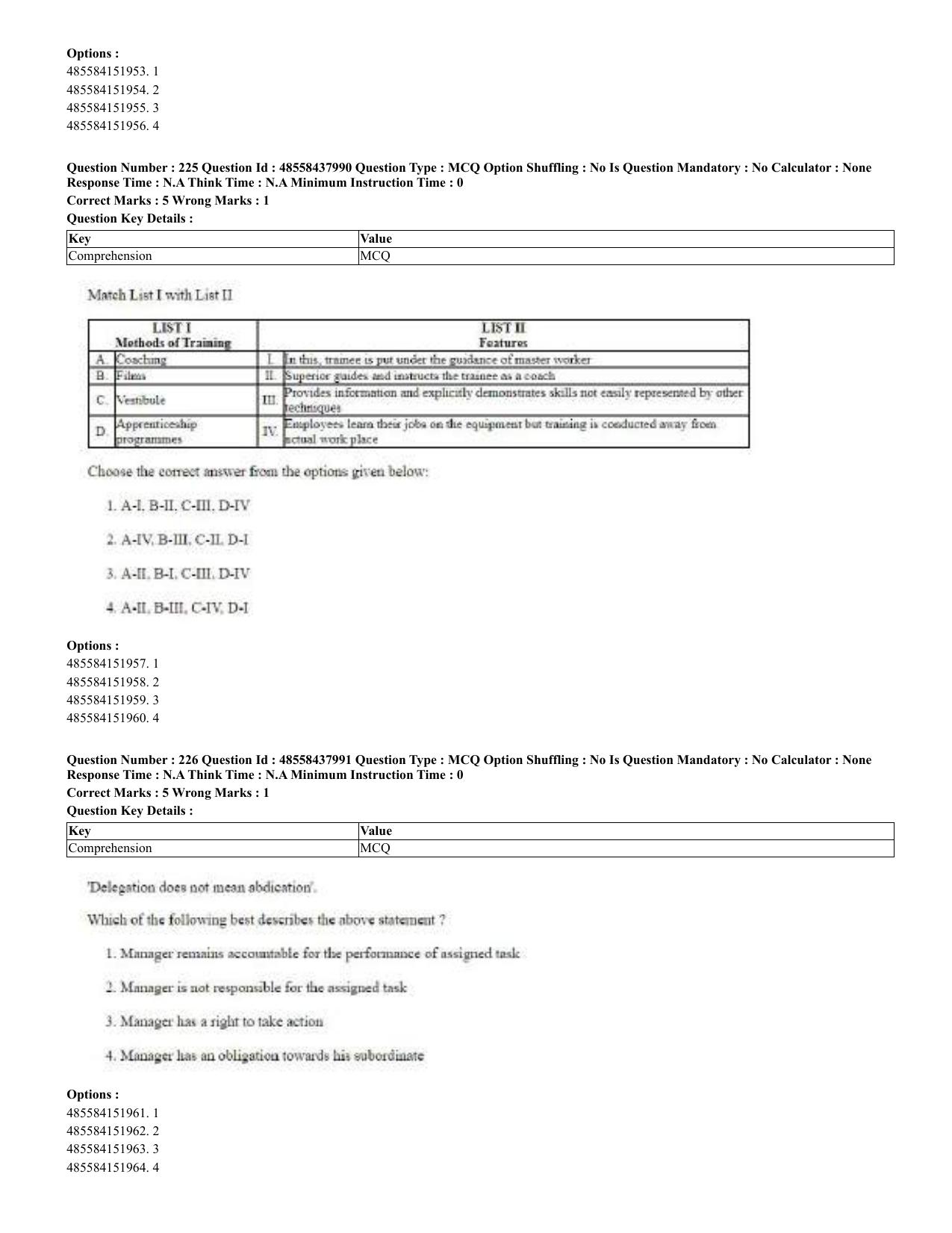 CUET 2023 English Urdu Shift 3 Question Papers - 02 Jul 2023 - Page 122