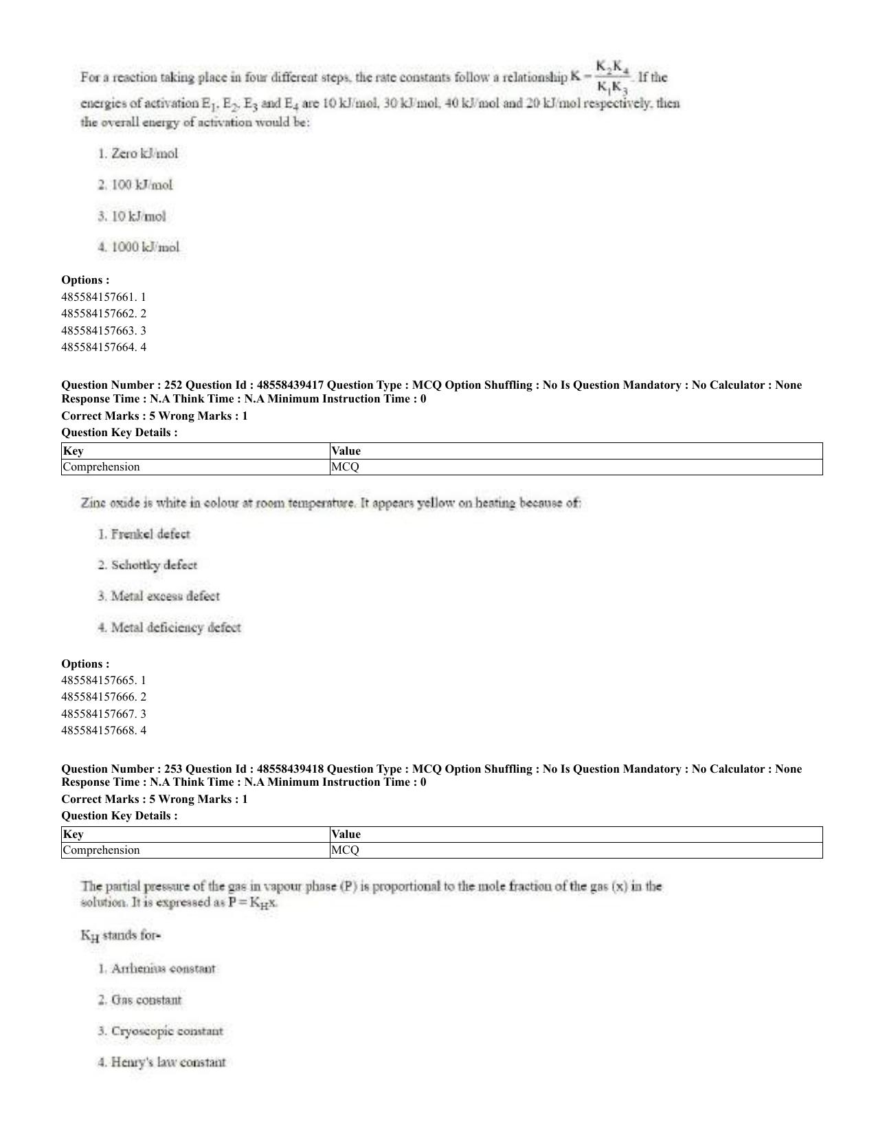 CUET 2023 English Urdu Shift 3 Question Papers - 02 Jul 2023 - Page 138