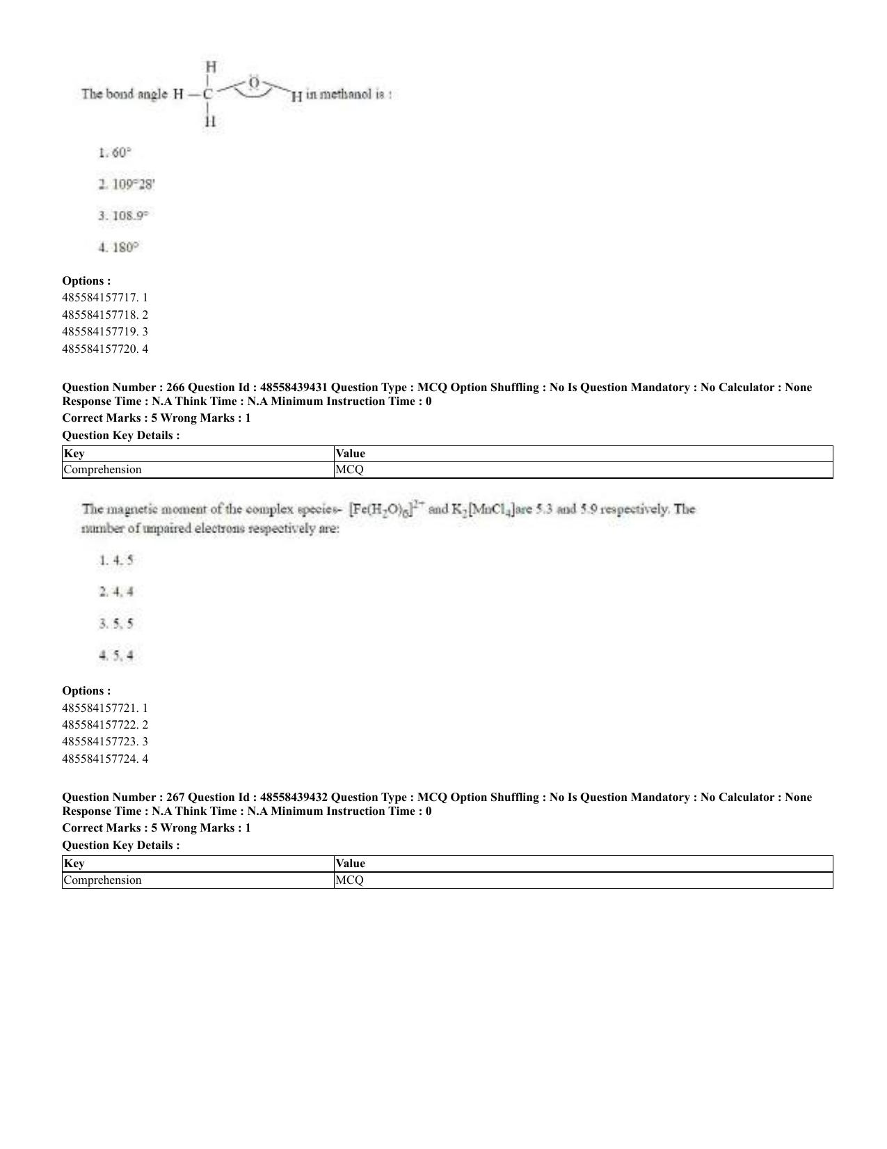 CUET 2023 English Urdu Shift 3 Question Papers - 02 Jul 2023 - Page 144