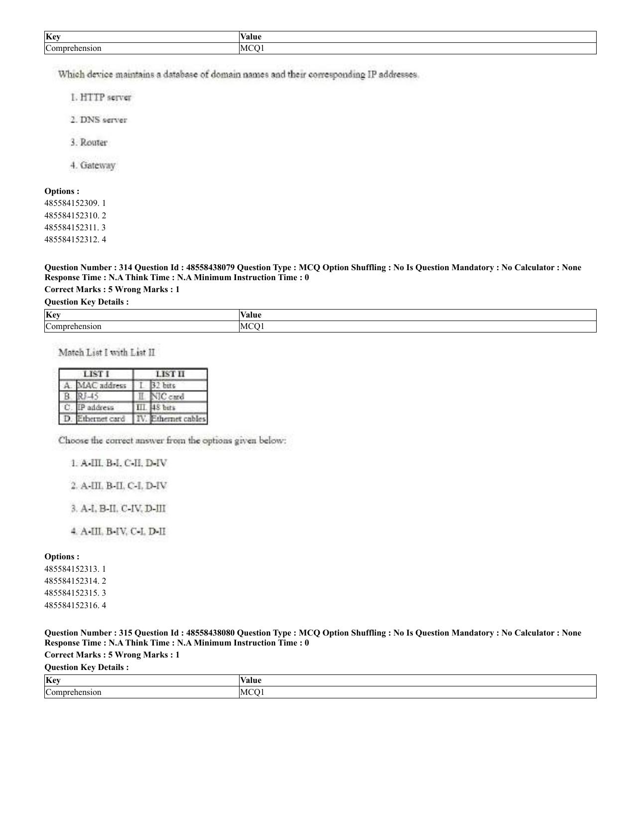CUET 2023 English Urdu Shift 3 Question Papers - 02 Jul 2023 - Page 169