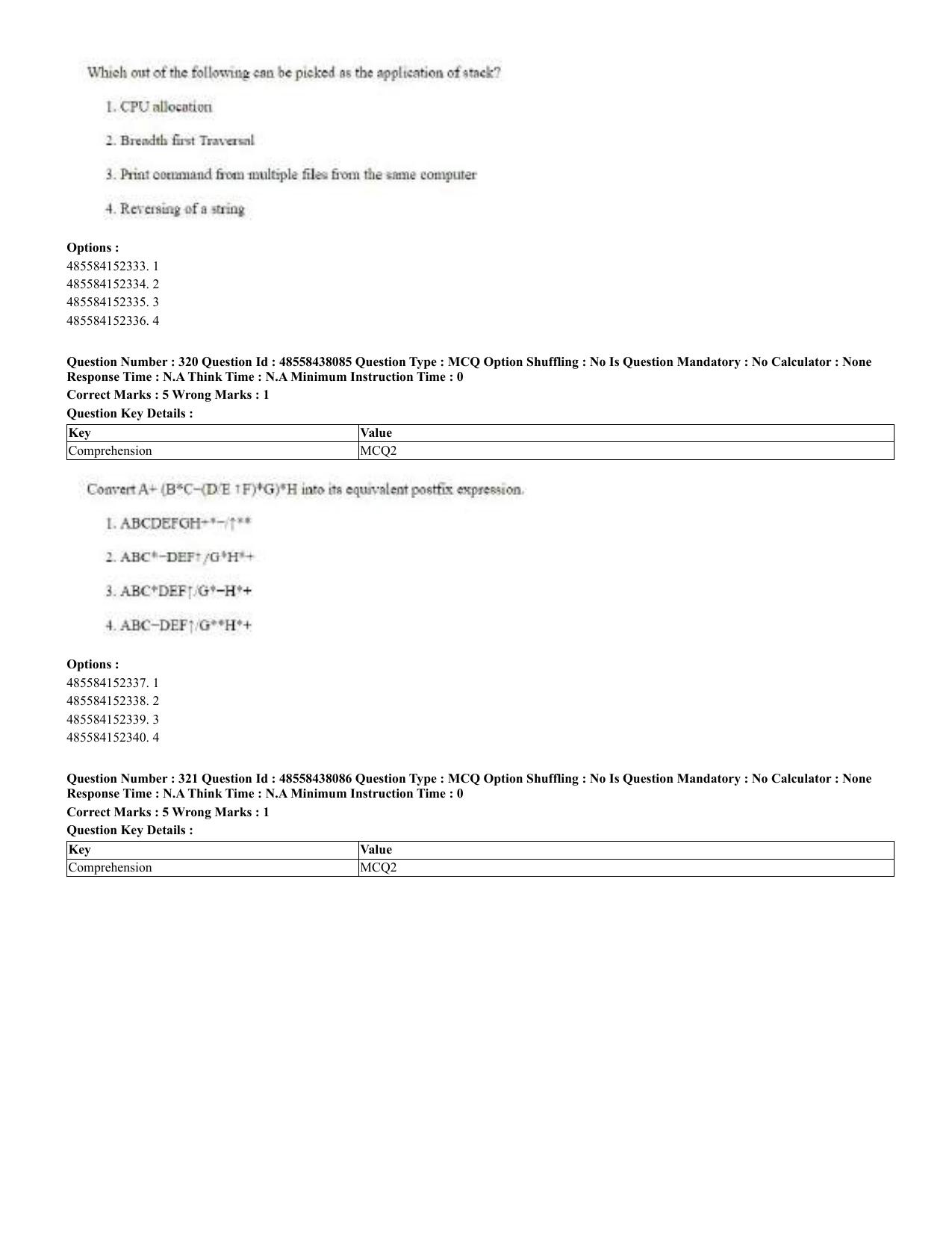 CUET 2023 English Urdu Shift 3 Question Papers - 02 Jul 2023 - Page 172