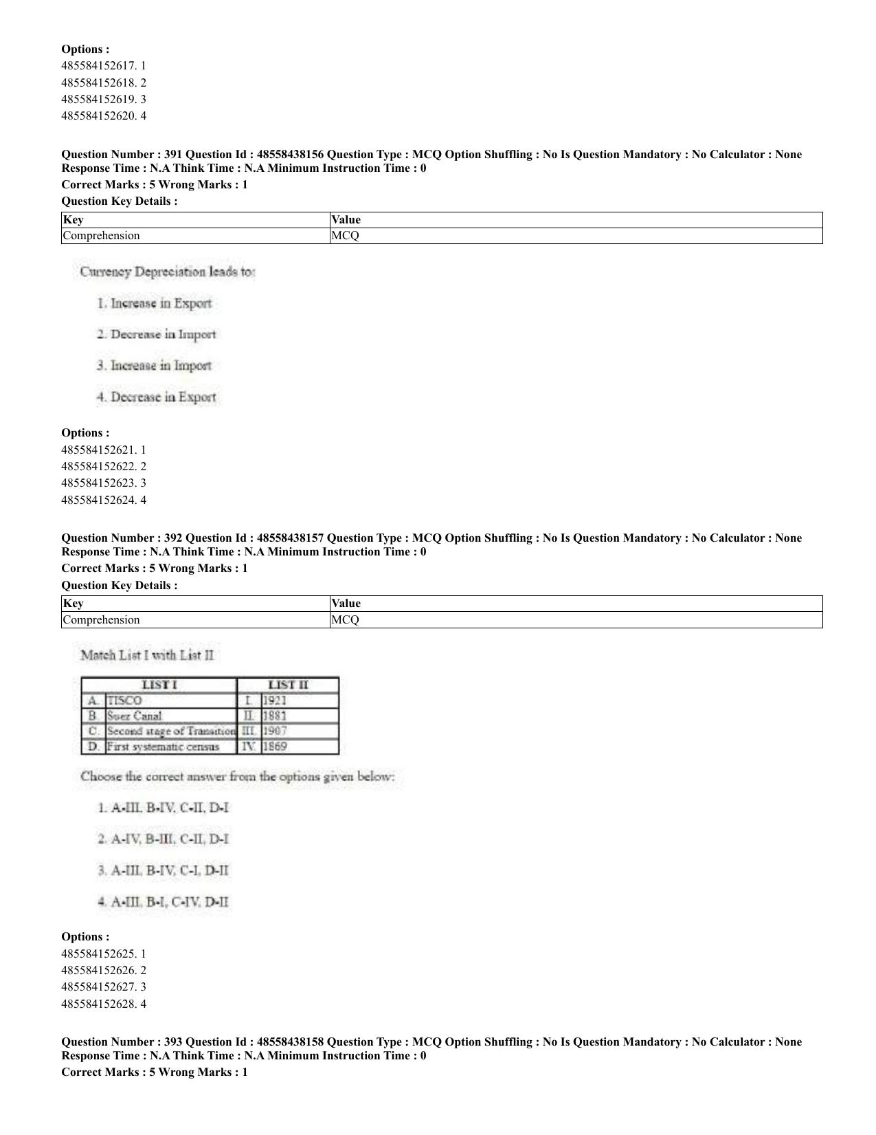 CUET 2023 English Urdu Shift 3 Question Papers - 02 Jul 2023 - Page 210