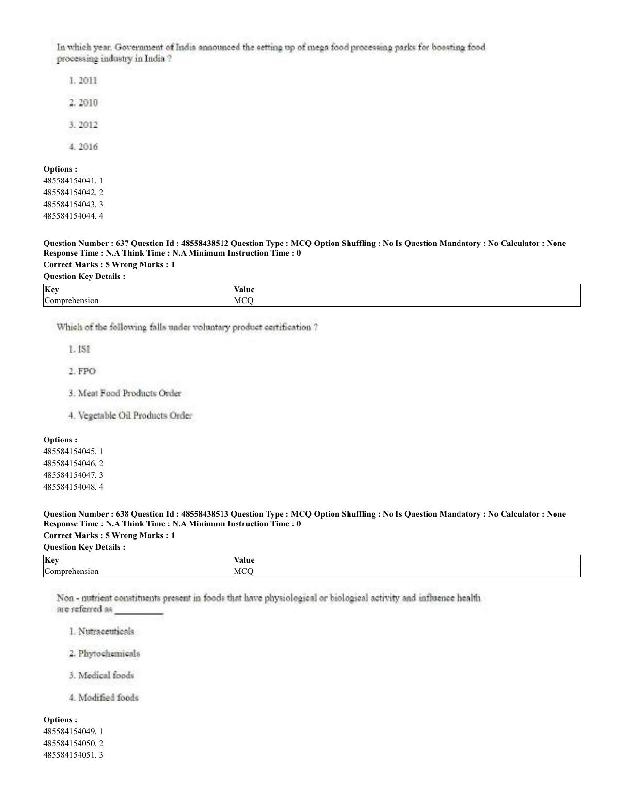 CUET 2023 English Urdu Shift 3 Question Papers - 02 Jul 2023 - Page 336