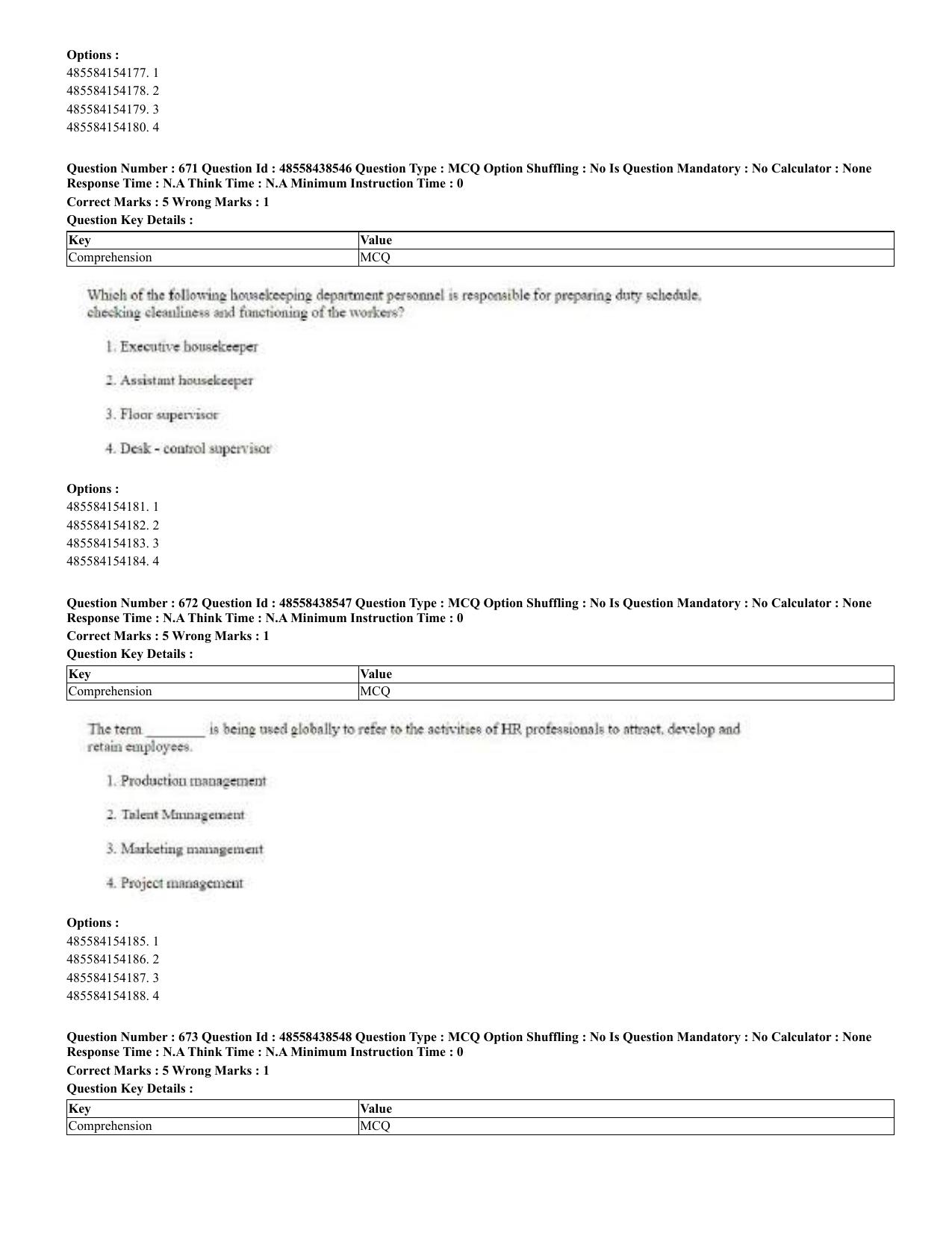 CUET 2023 English Urdu Shift 3 Question Papers - 02 Jul 2023 - Page 351